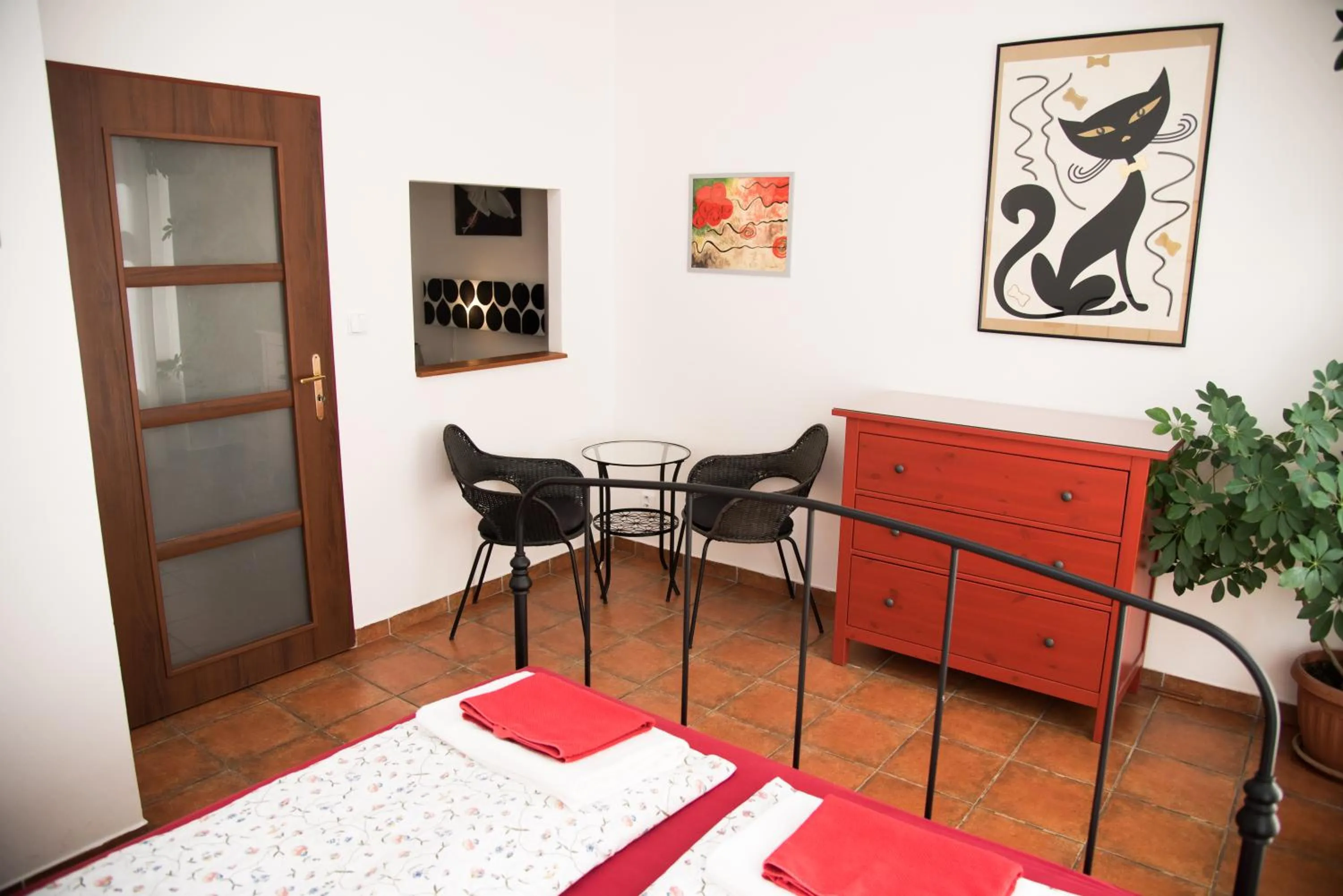 Double Room with Private Bathroom in Pension 15 Homér