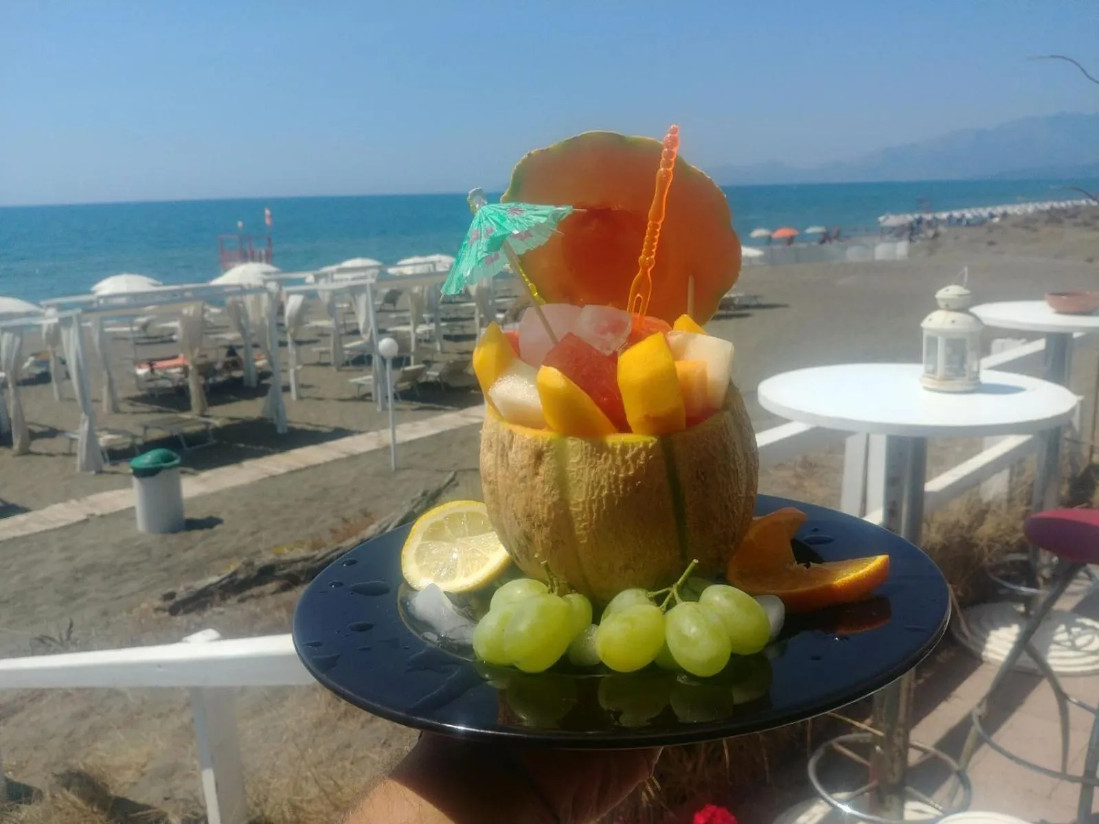 Beach in Domizia Palace Hotel