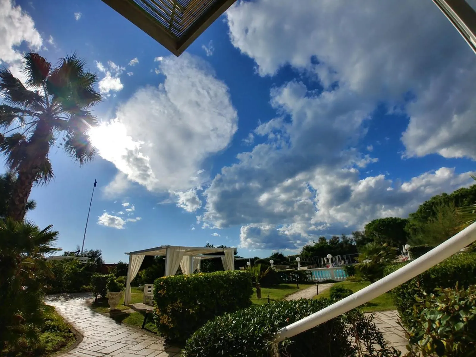 Garden in Domizia Palace Hotel