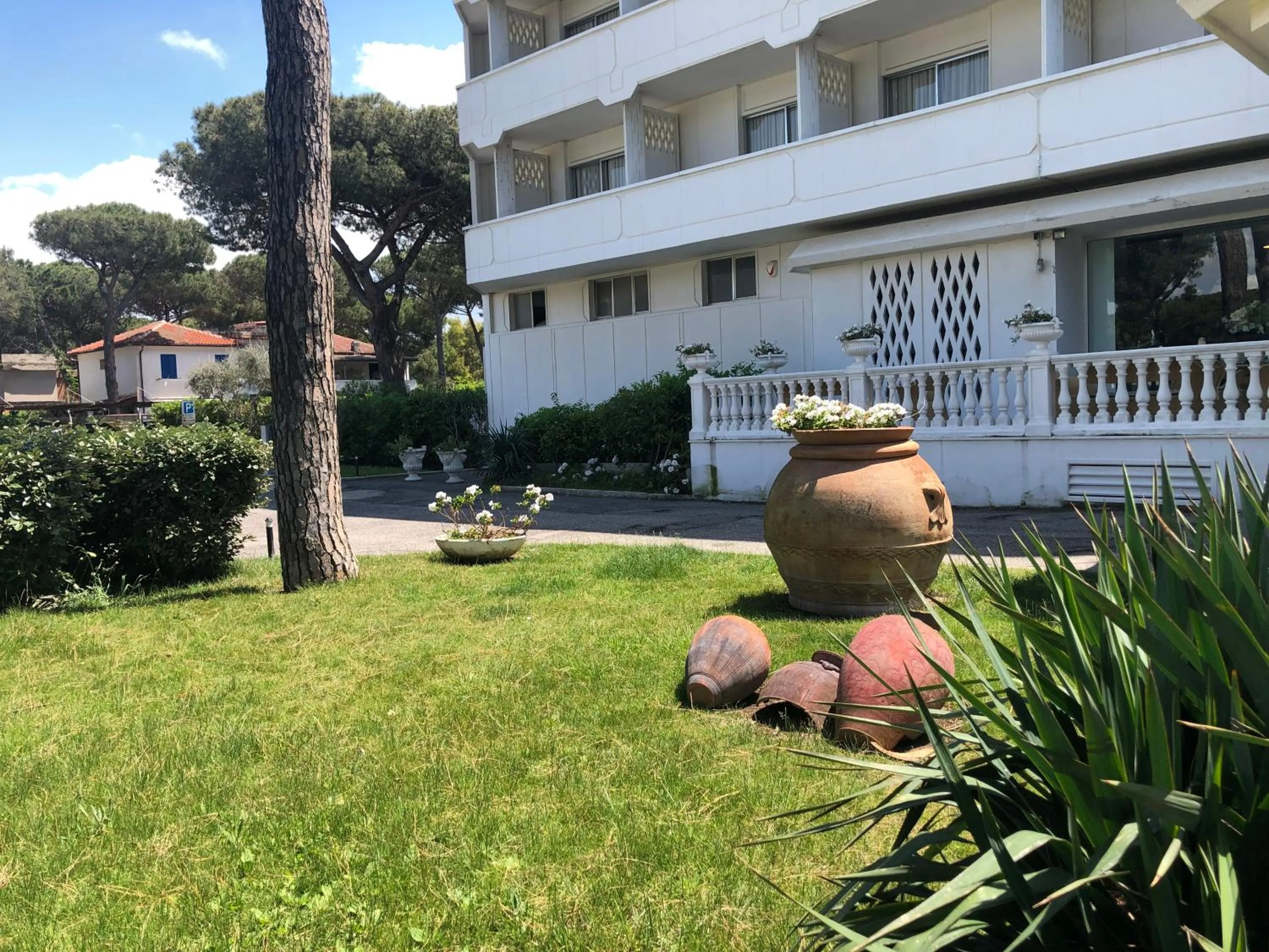 Property building in Domizia Palace Hotel