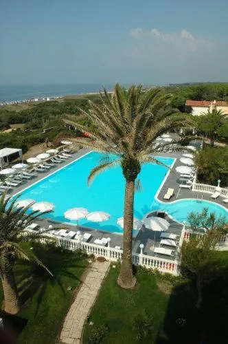 Bird's eye view in Domizia Palace Hotel