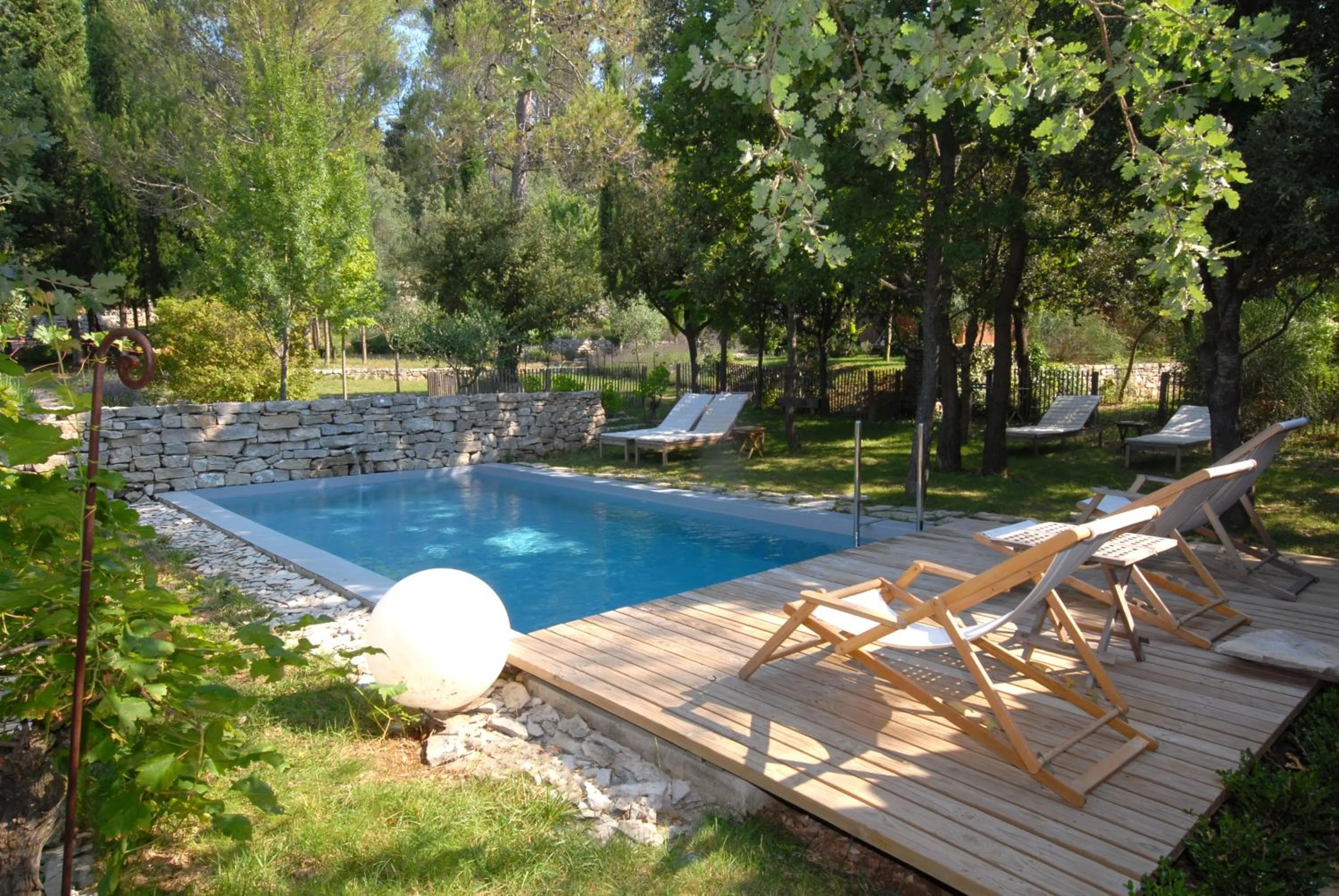 Garden in Les Pierres Sauvages