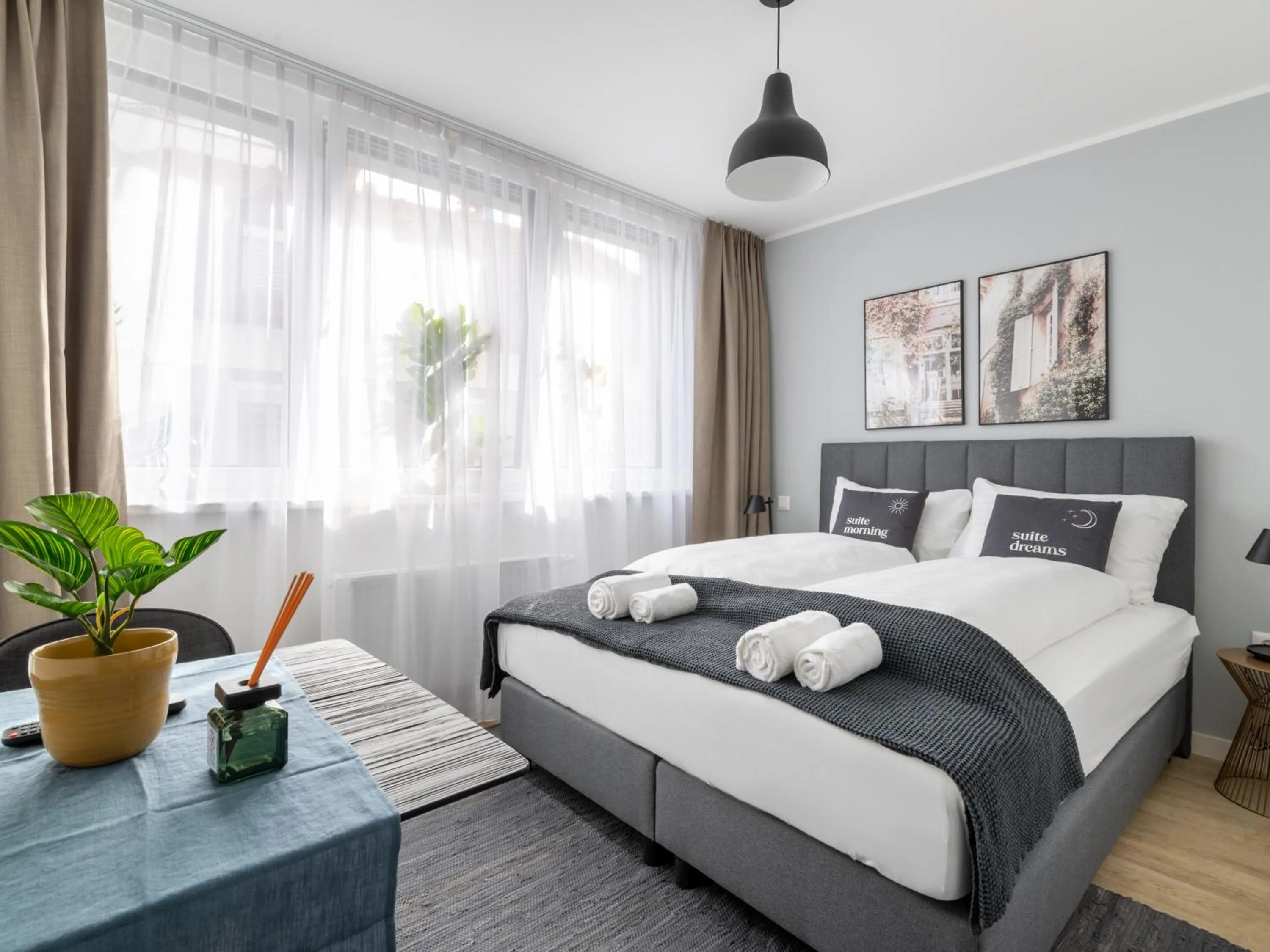 Bed in Limehome Klagenfurt Karfreitstraße