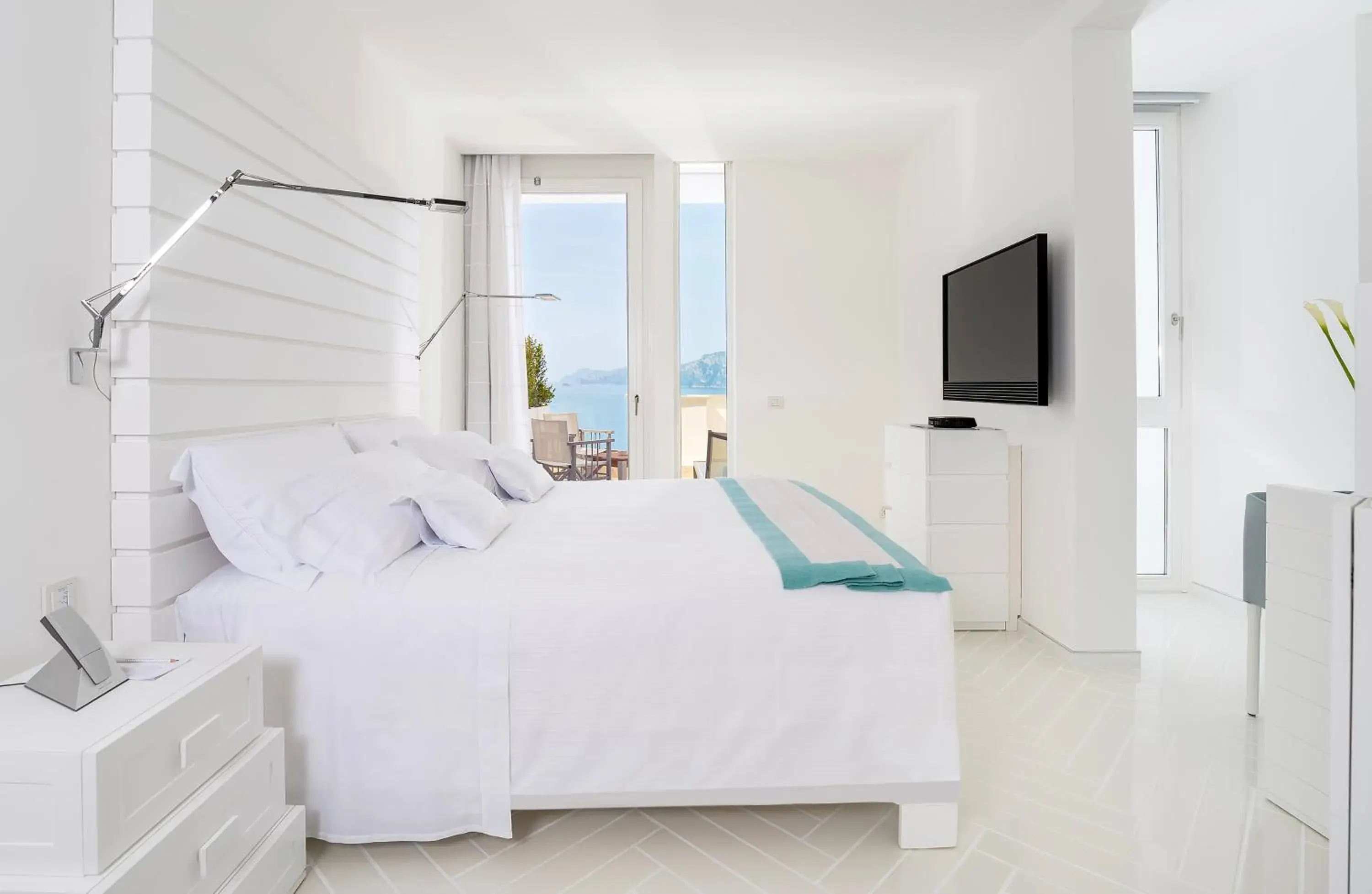 Premier Double or Twin Room with Sea View in Casa Angelina Premier Double or Twin Room with Sea View in Casa Angelina