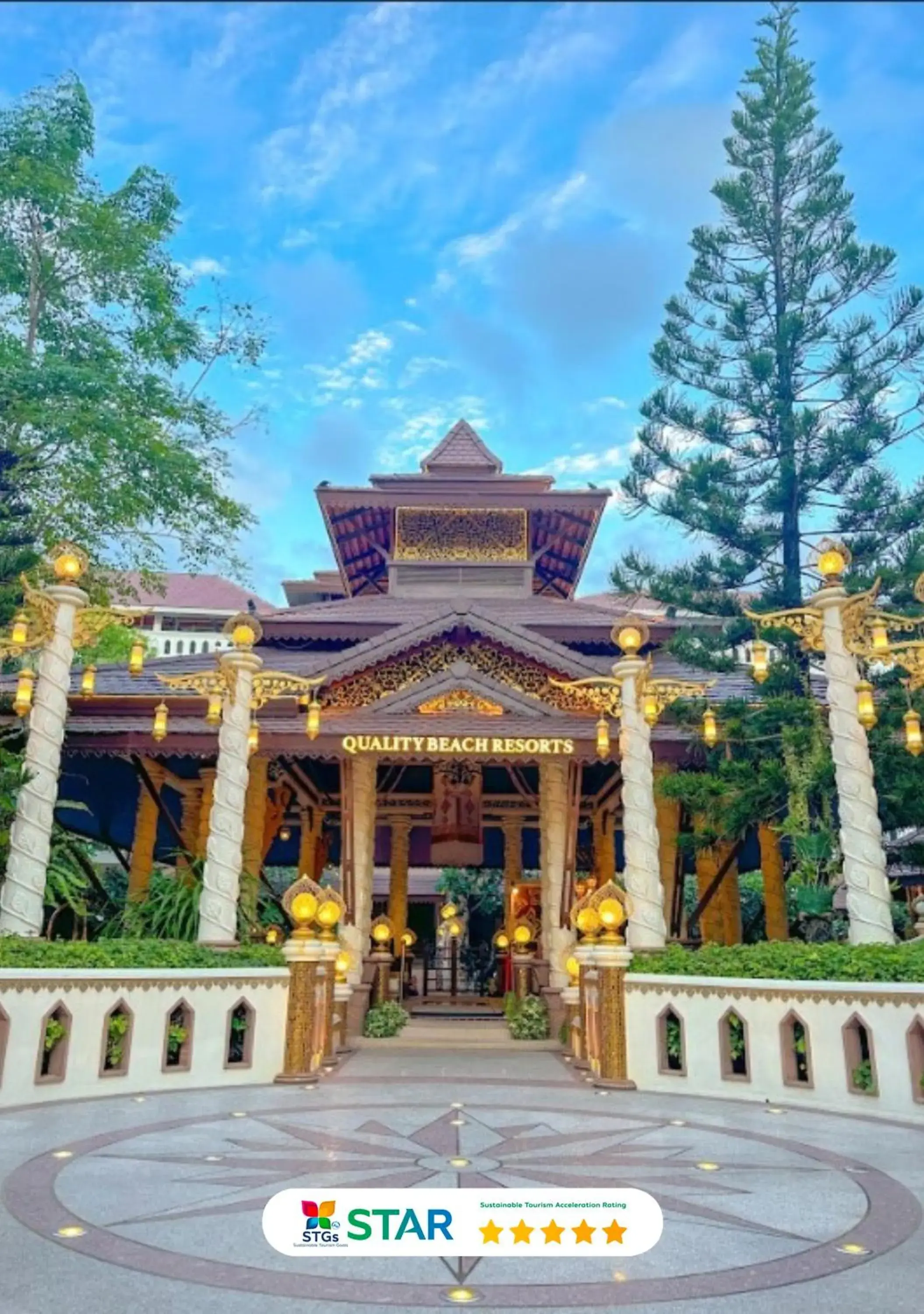 Property building in Quality Beach Resorts and Spa Patong Property building in Quality Beach Resorts and Spa Patong