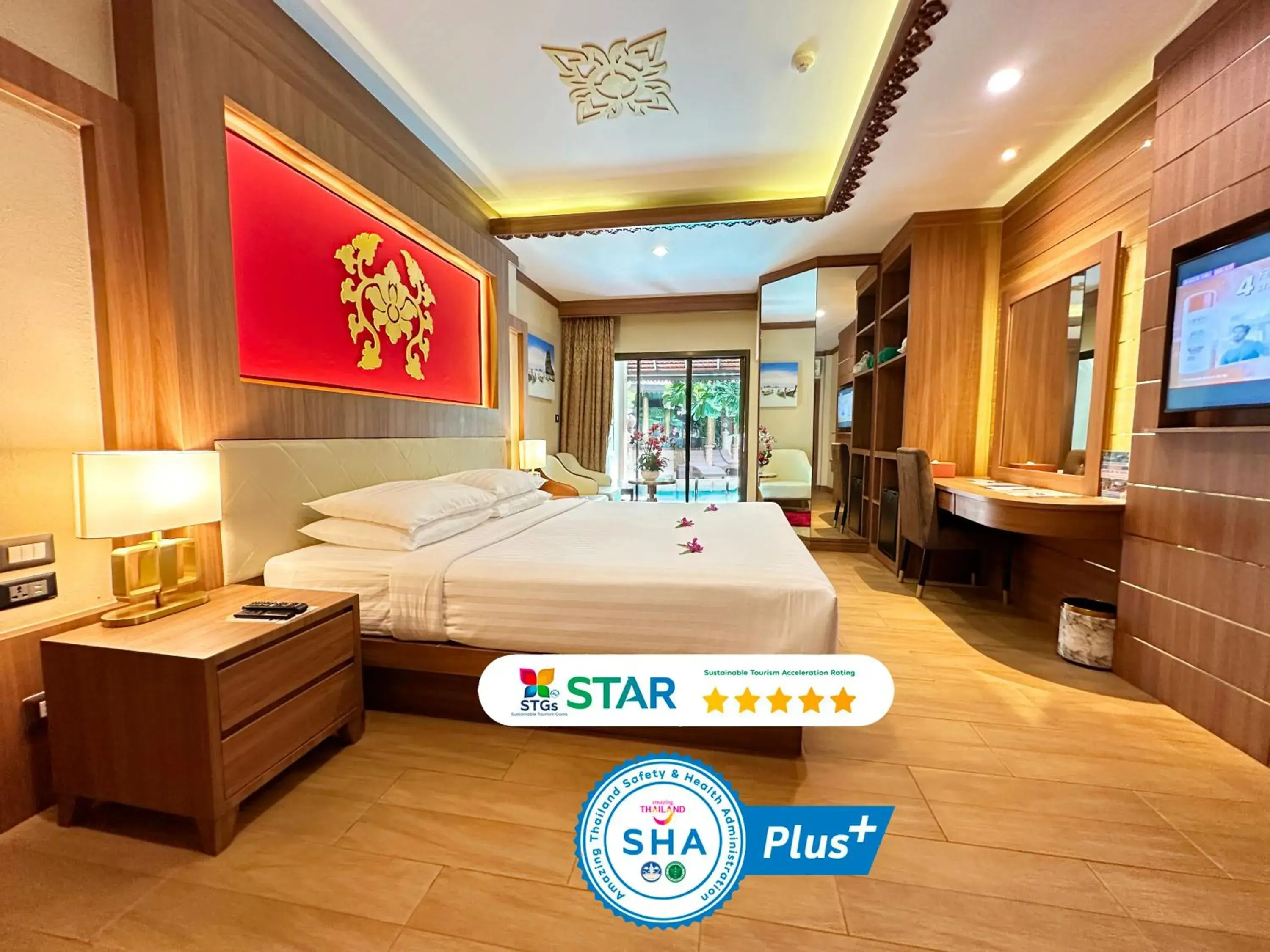 Floor plan, Bed in Quality Beach Resorts and Spa Patong Floor plan, Bed in Quality Beach Resorts and Spa Patong