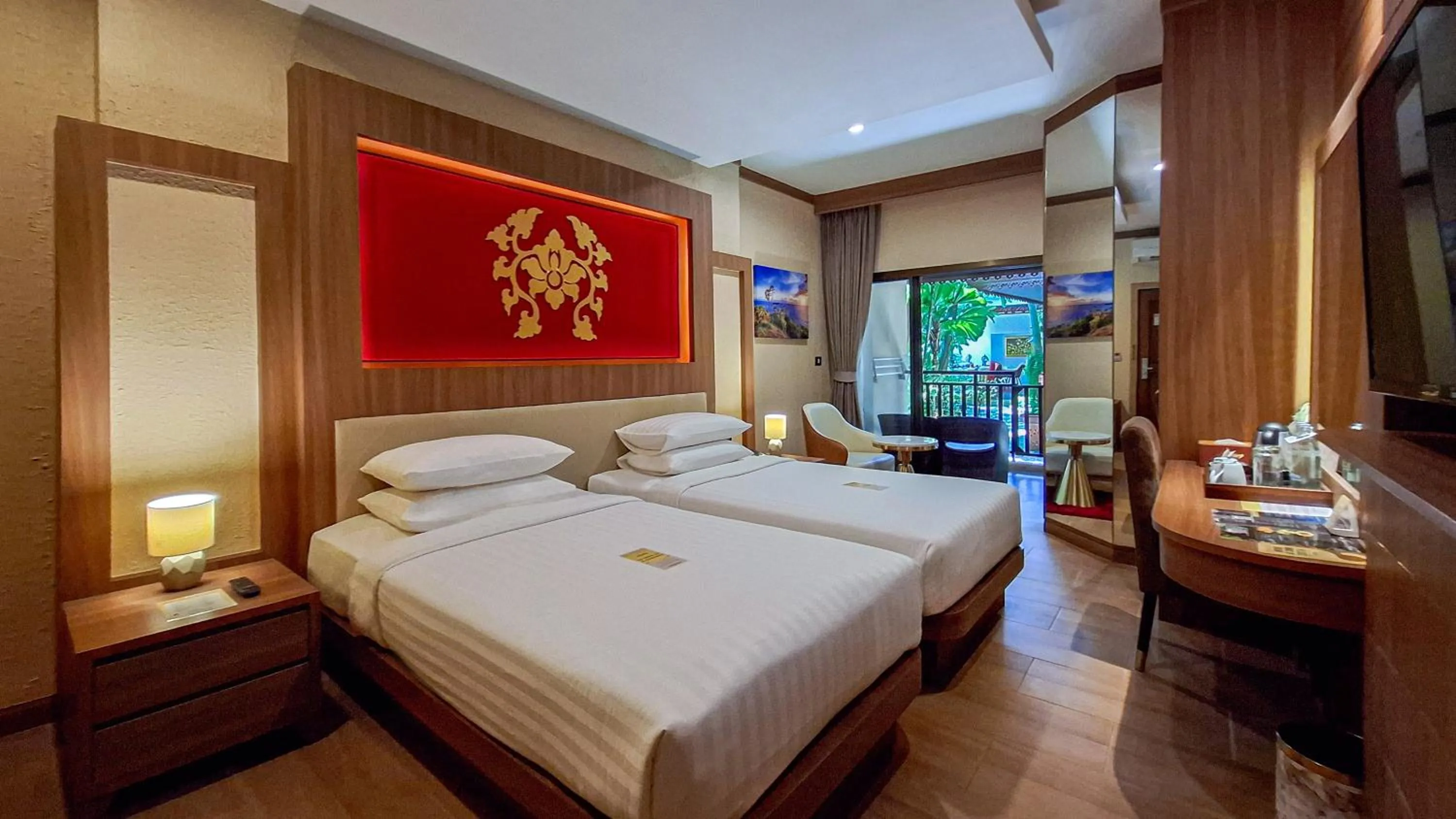 Bed in Quality Beach Resorts and Spa Patong