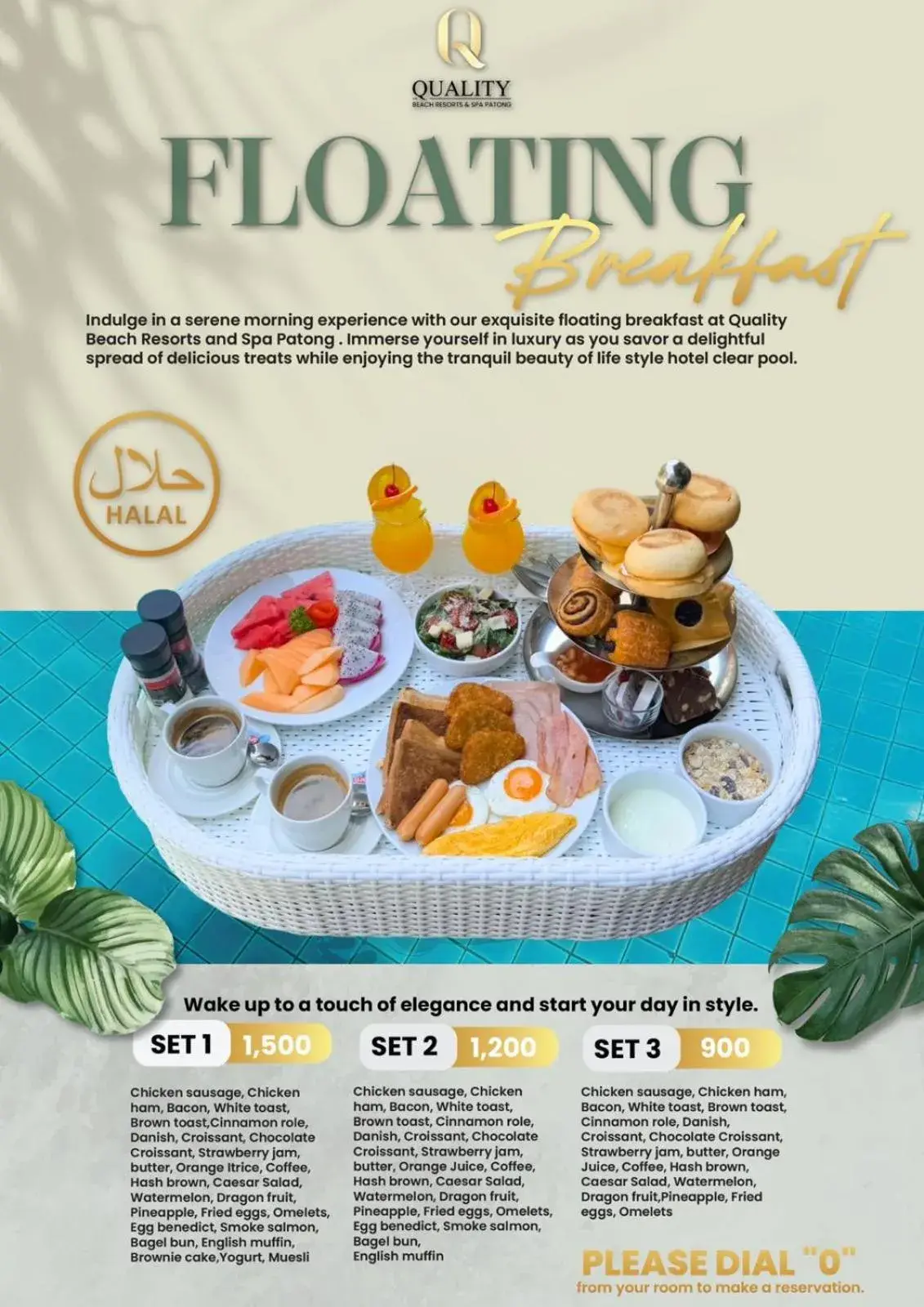 Food and drinks in Quality Beach Resorts and Spa Patong Food and drinks in Quality Beach Resorts and Spa Patong