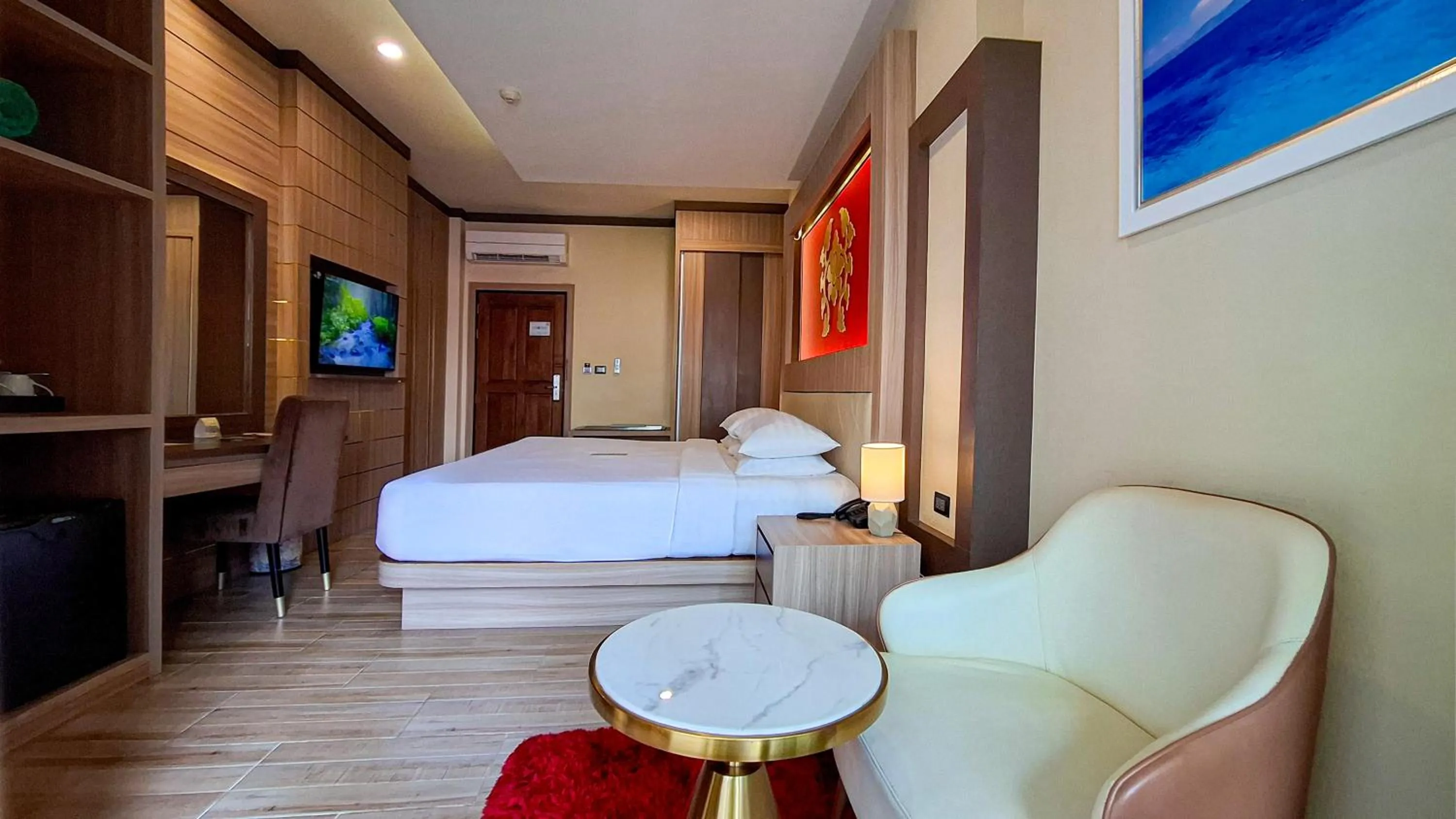 Bed in Quality Beach Resorts and Spa Patong