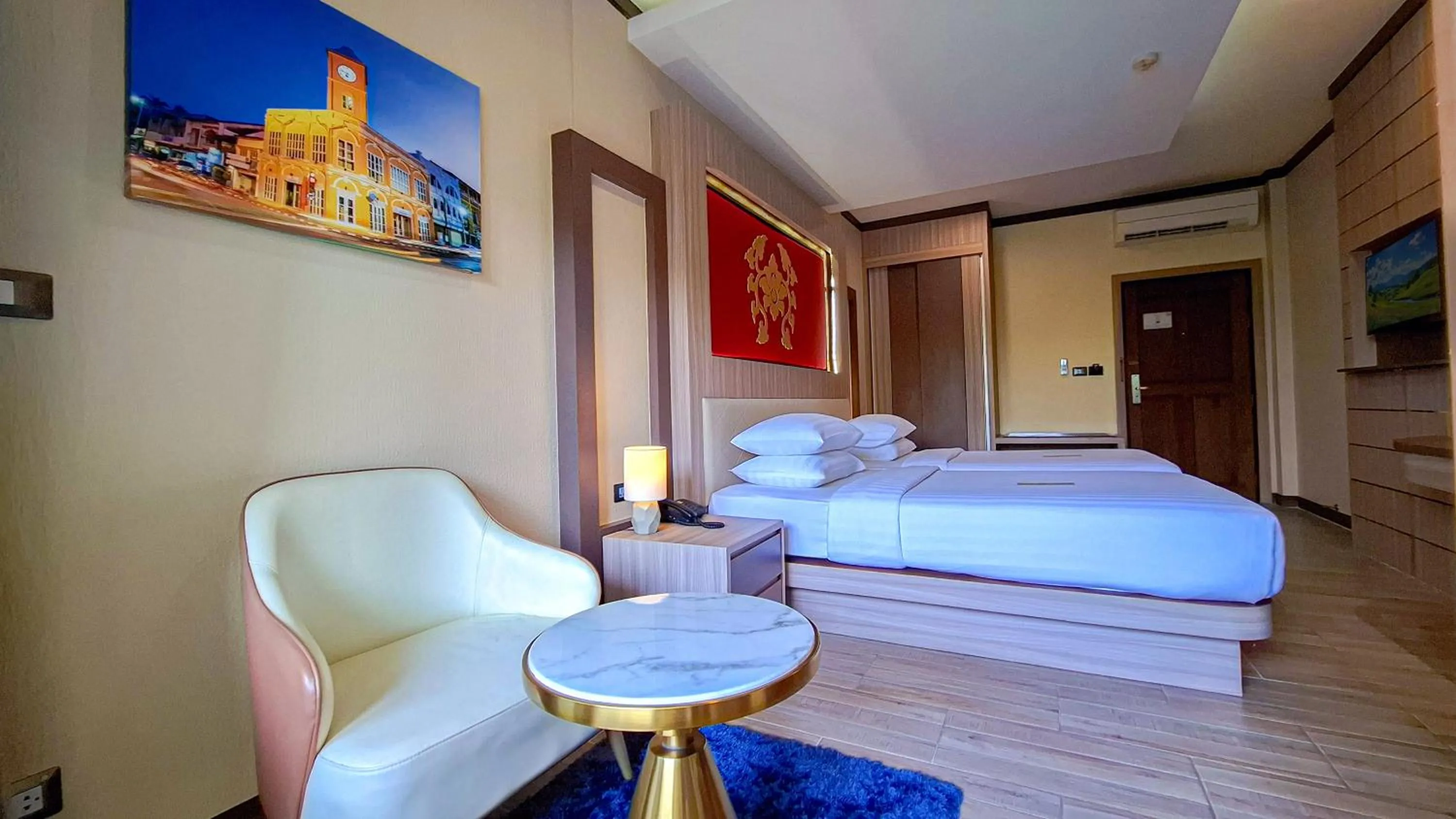 Bed in Quality Beach Resorts and Spa Patong