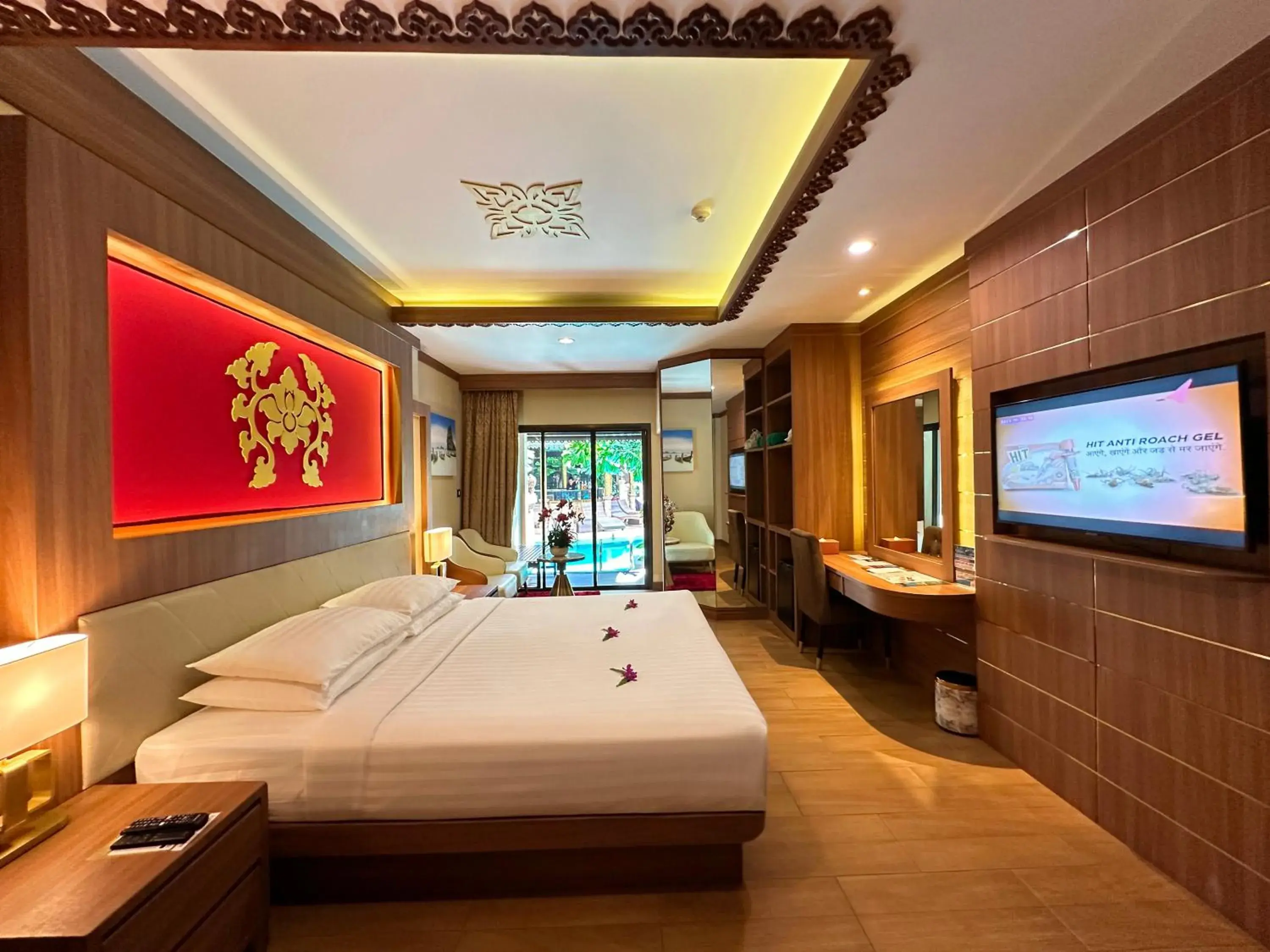 TV and multimedia, Bed in Quality Beach Resorts and Spa Patong TV and multimedia, Bed in Quality Beach Resorts and Spa Patong