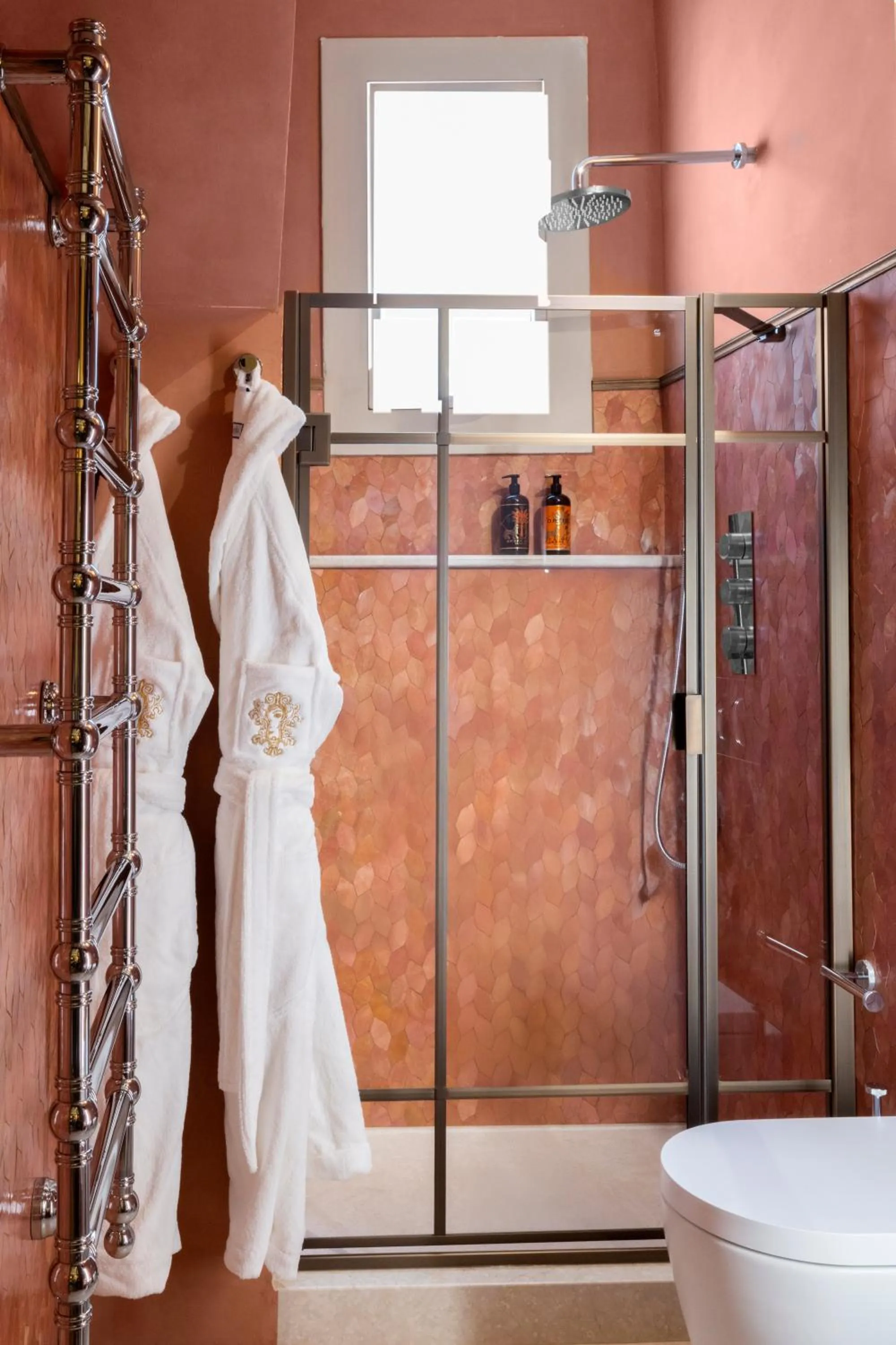 Shower in The James Suite Hotel Firenze 1564 - Small Luxury Hotels of the World