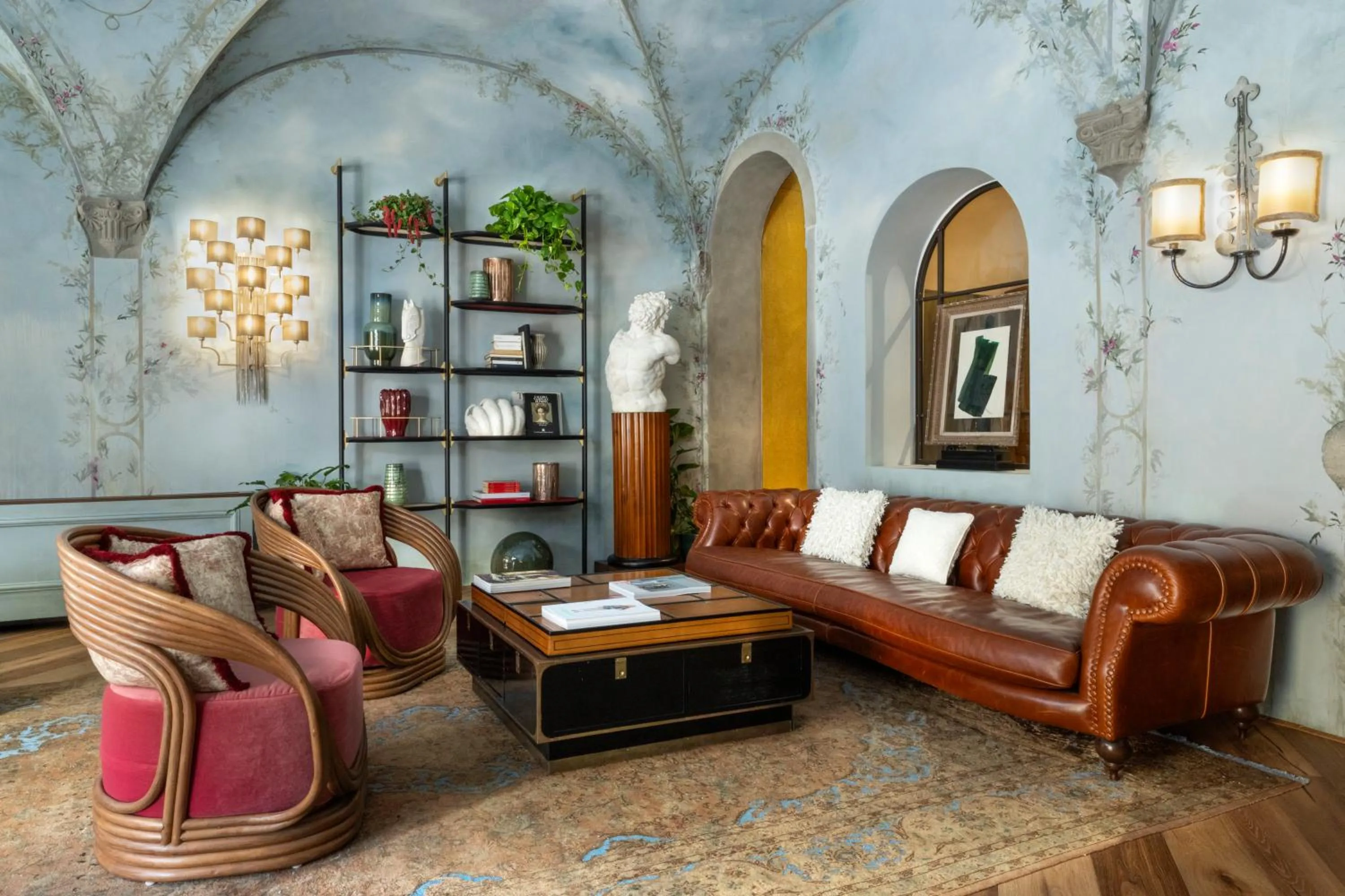 Lobby or reception in The James Suite Hotel Firenze 1564 - Small Luxury Hotels of the World