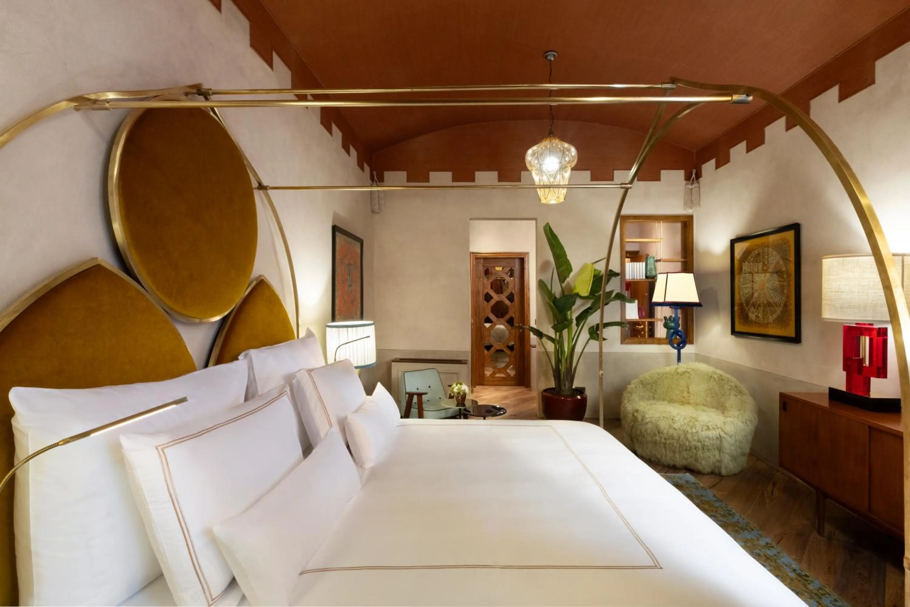 Bed in The James Suite Hotel Firenze 1564 - Small Luxury Hotels of the World