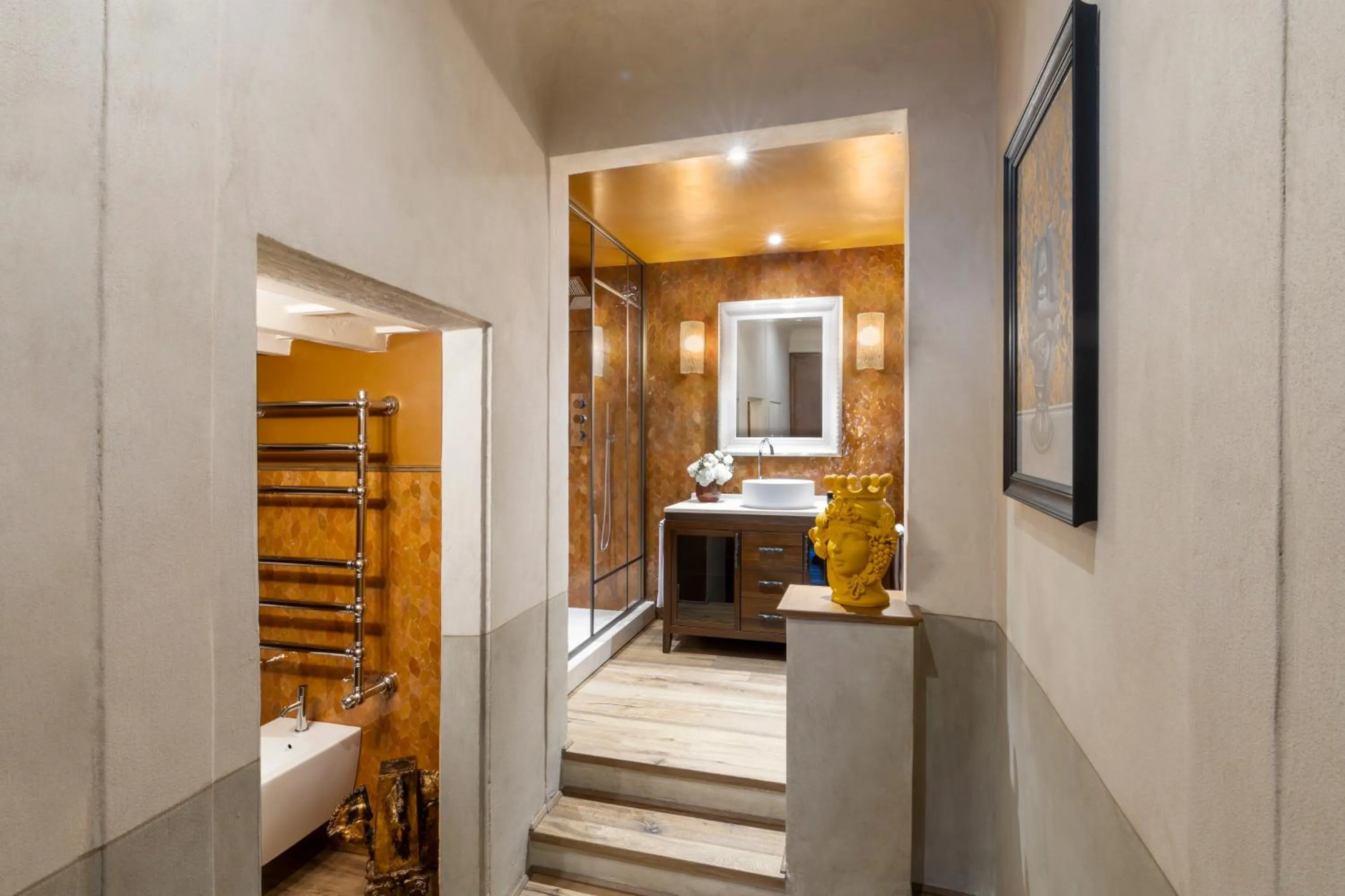 Shower in The James Suite Hotel Firenze 1564 - Small Luxury Hotels of the World