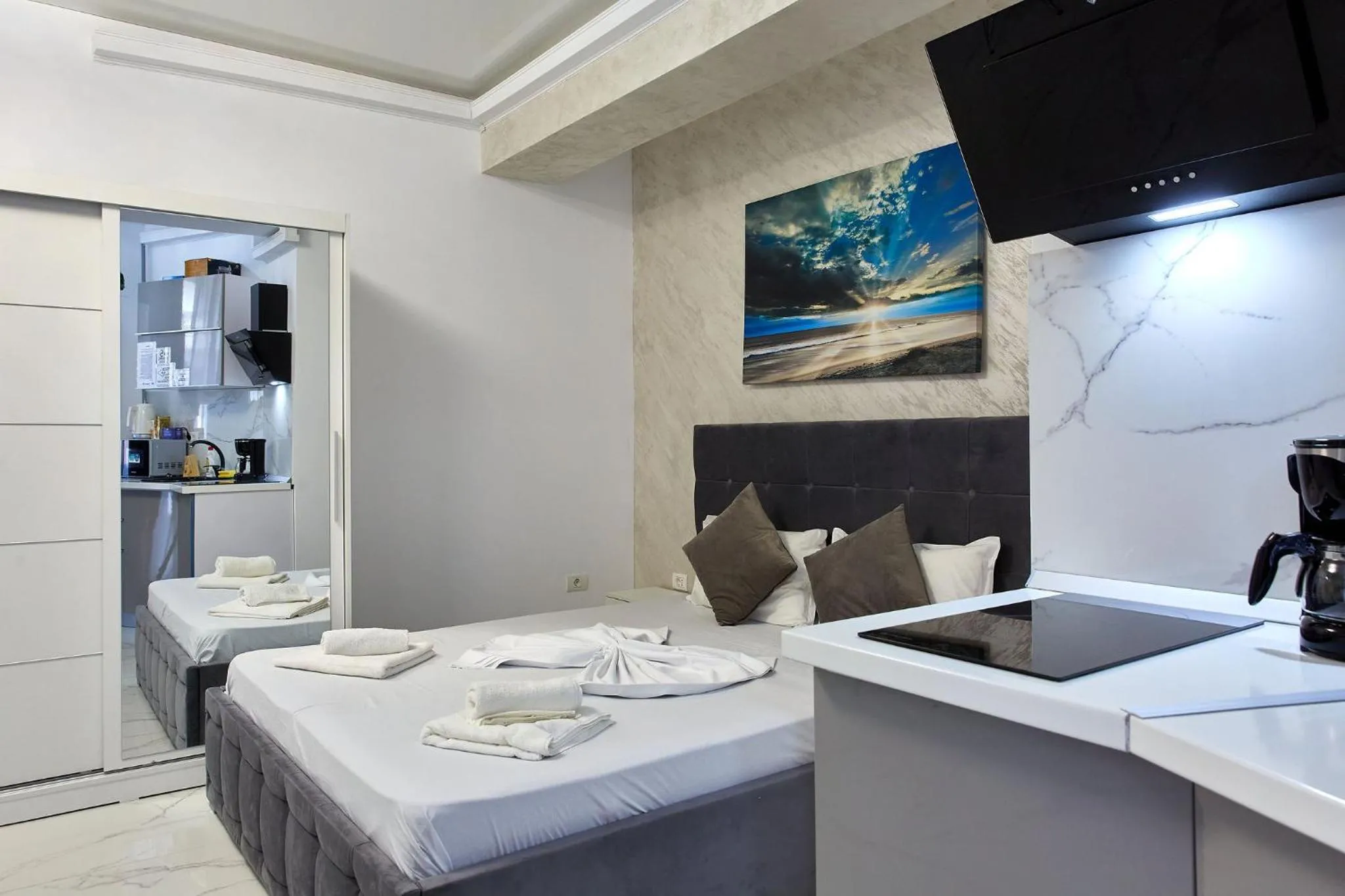 Bed in Apartamente by R S
