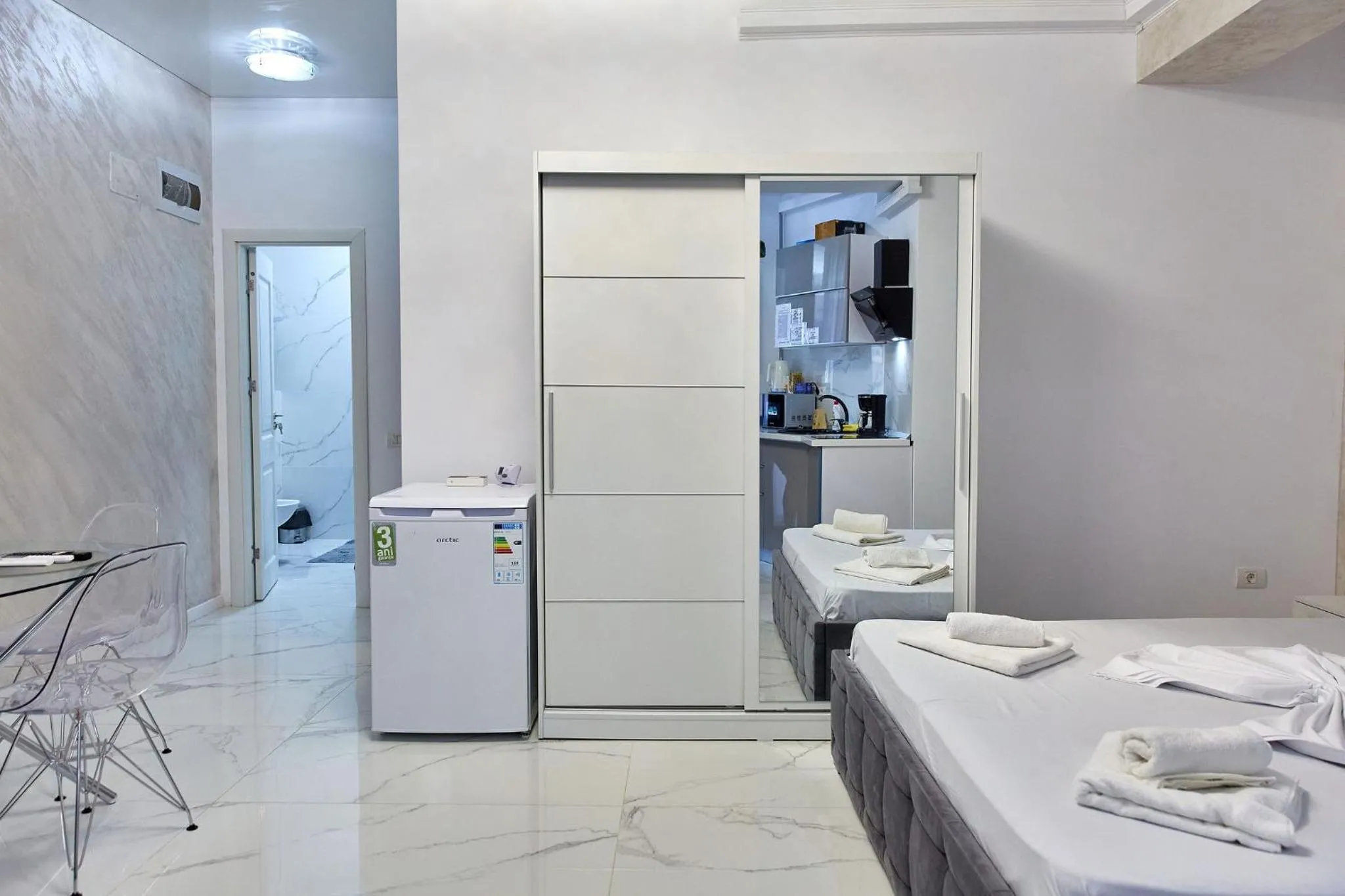 Bed in Apartamente by R S