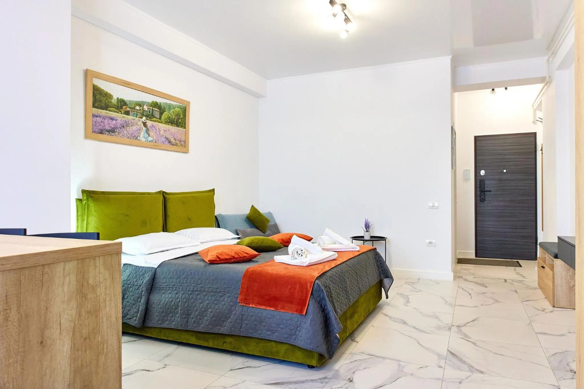 Bed in Apartamente by R S