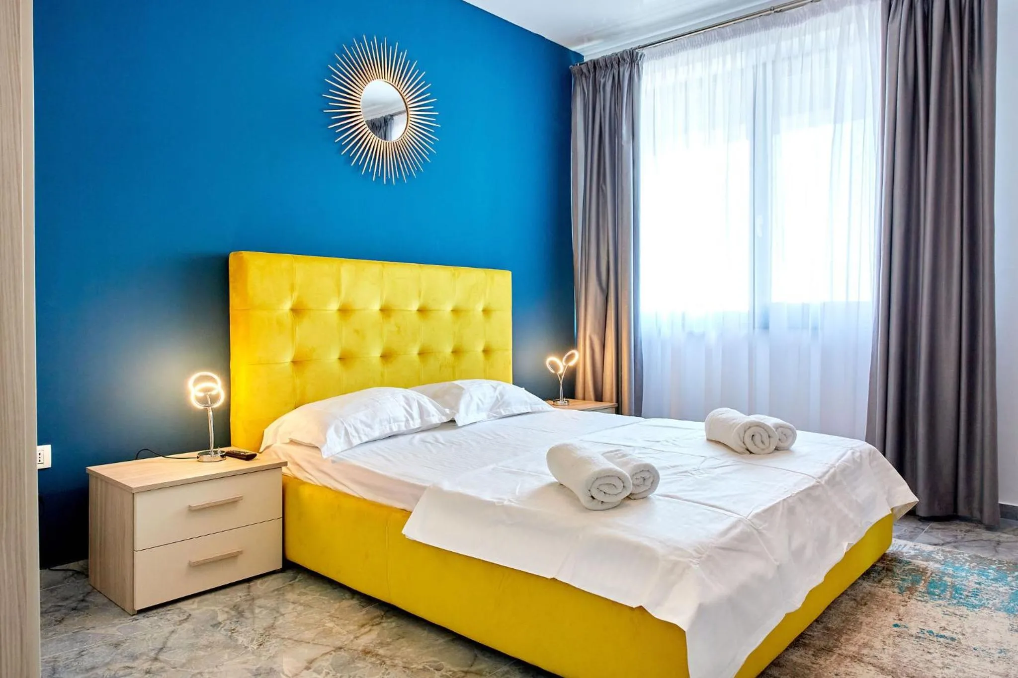 Bed in Apartamente by R S