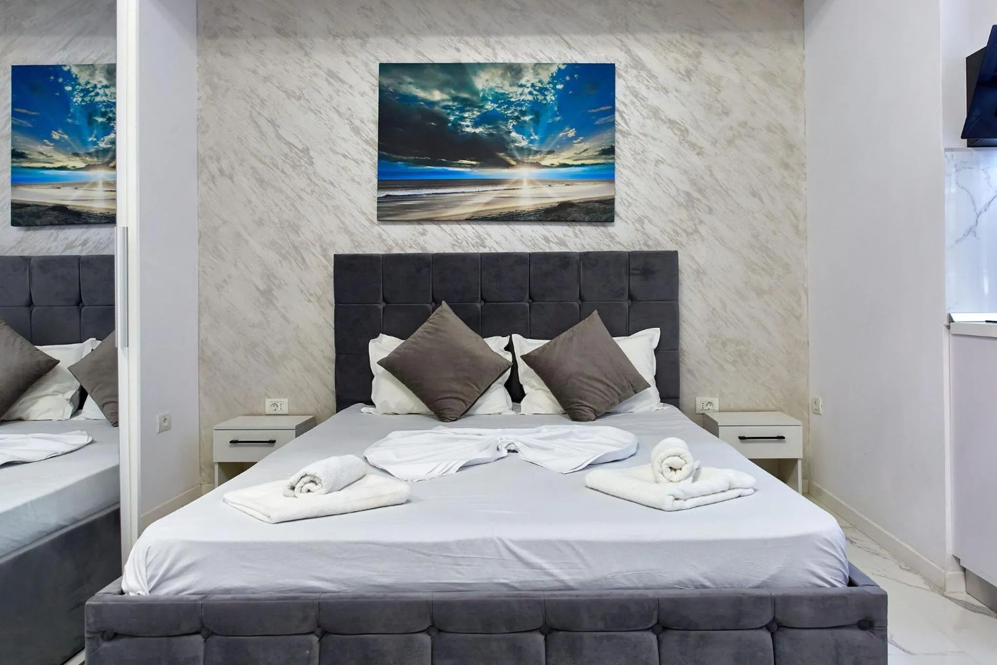 Bed in Apartamente by R S