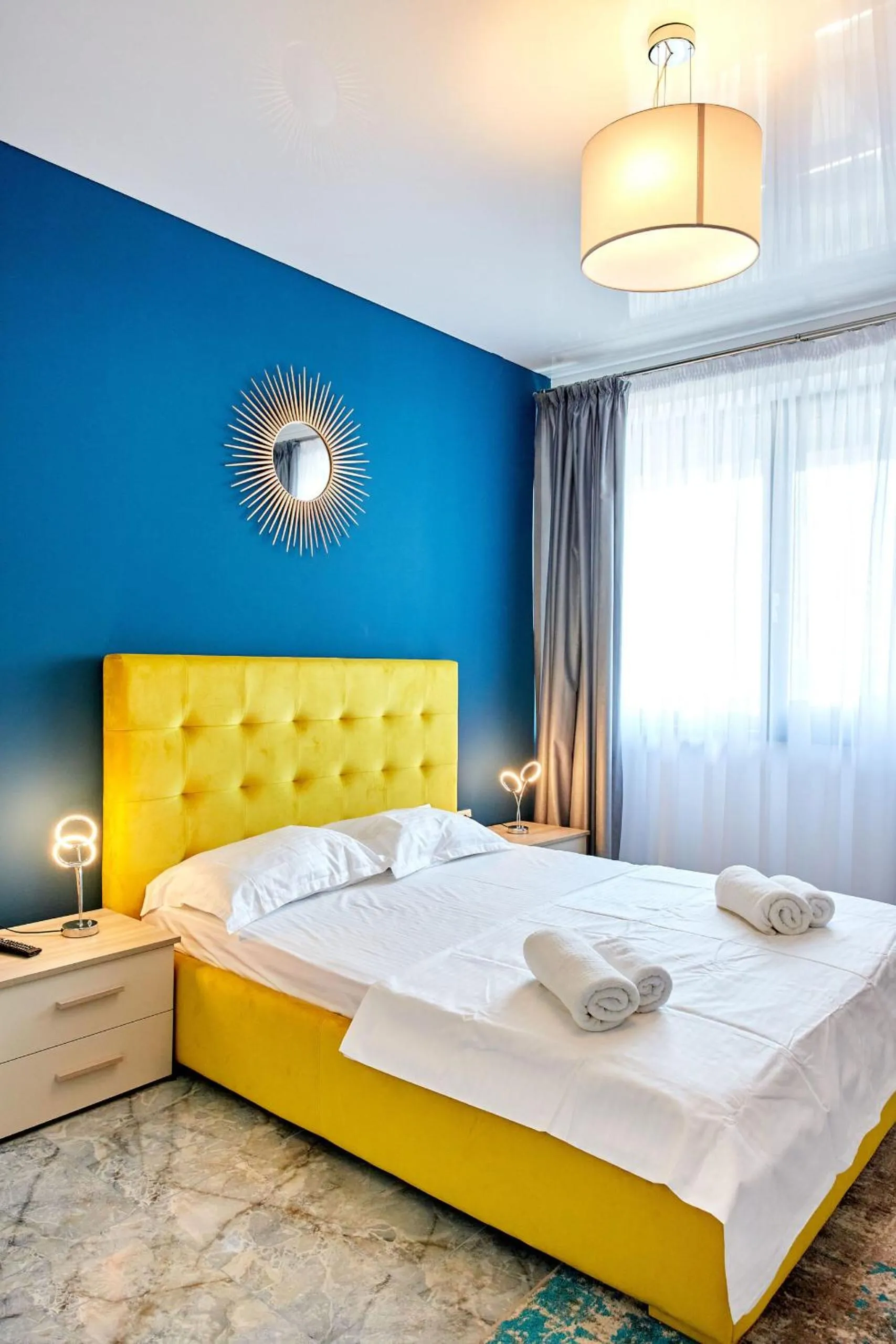 Bed in Apartamente by R S