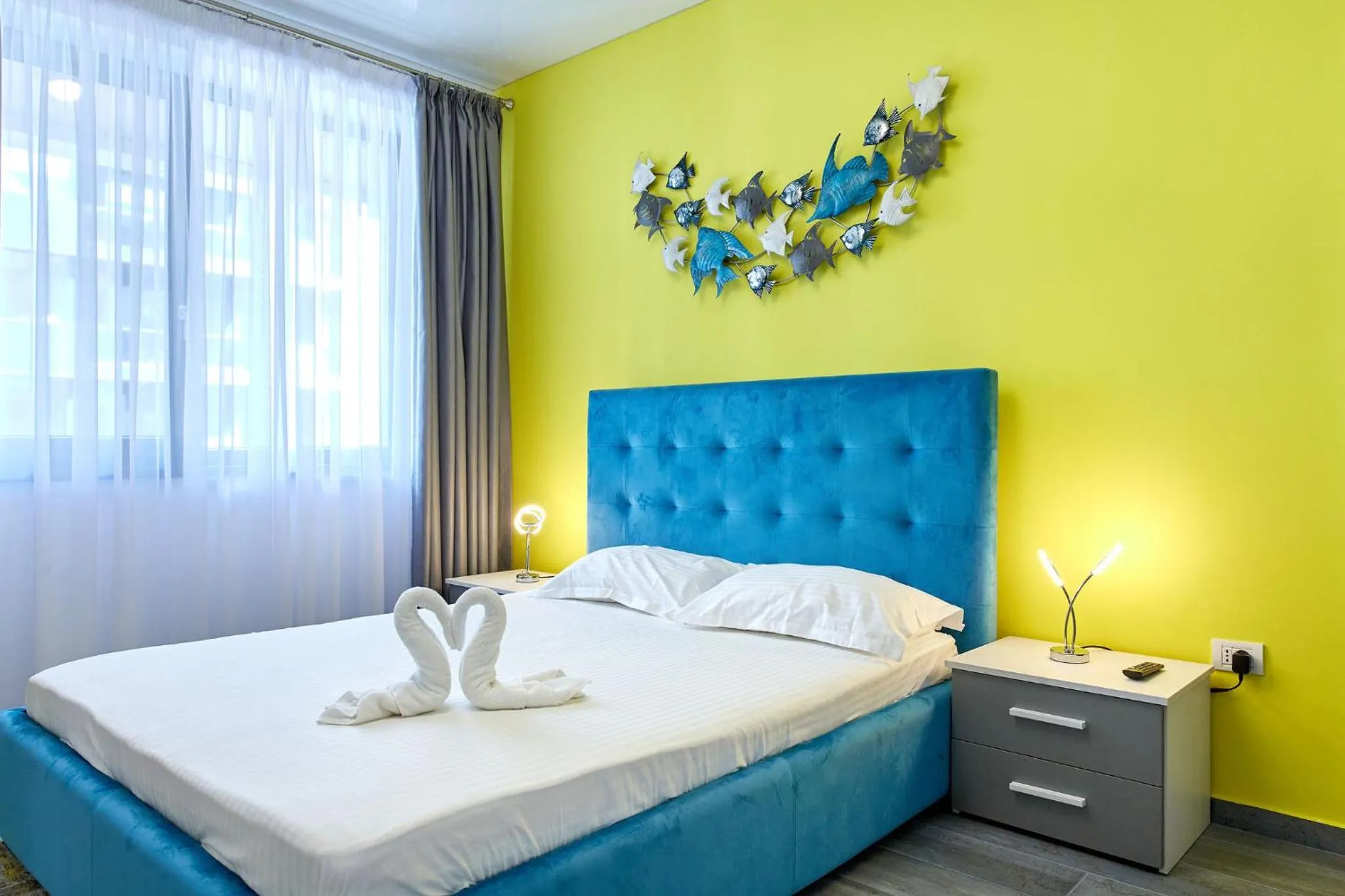 Bed in Apartamente by R S