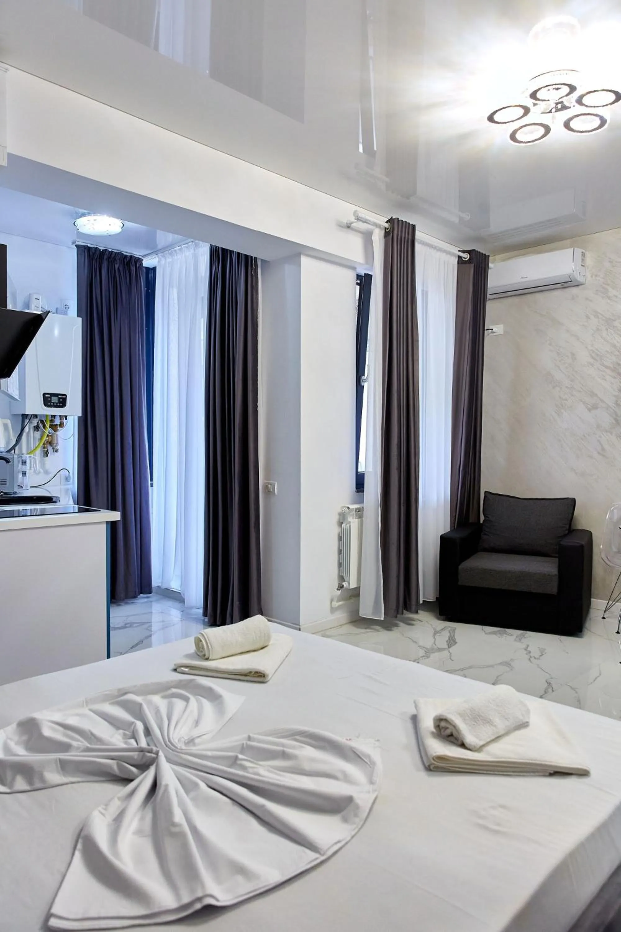 Bed in Apartamente by R S
