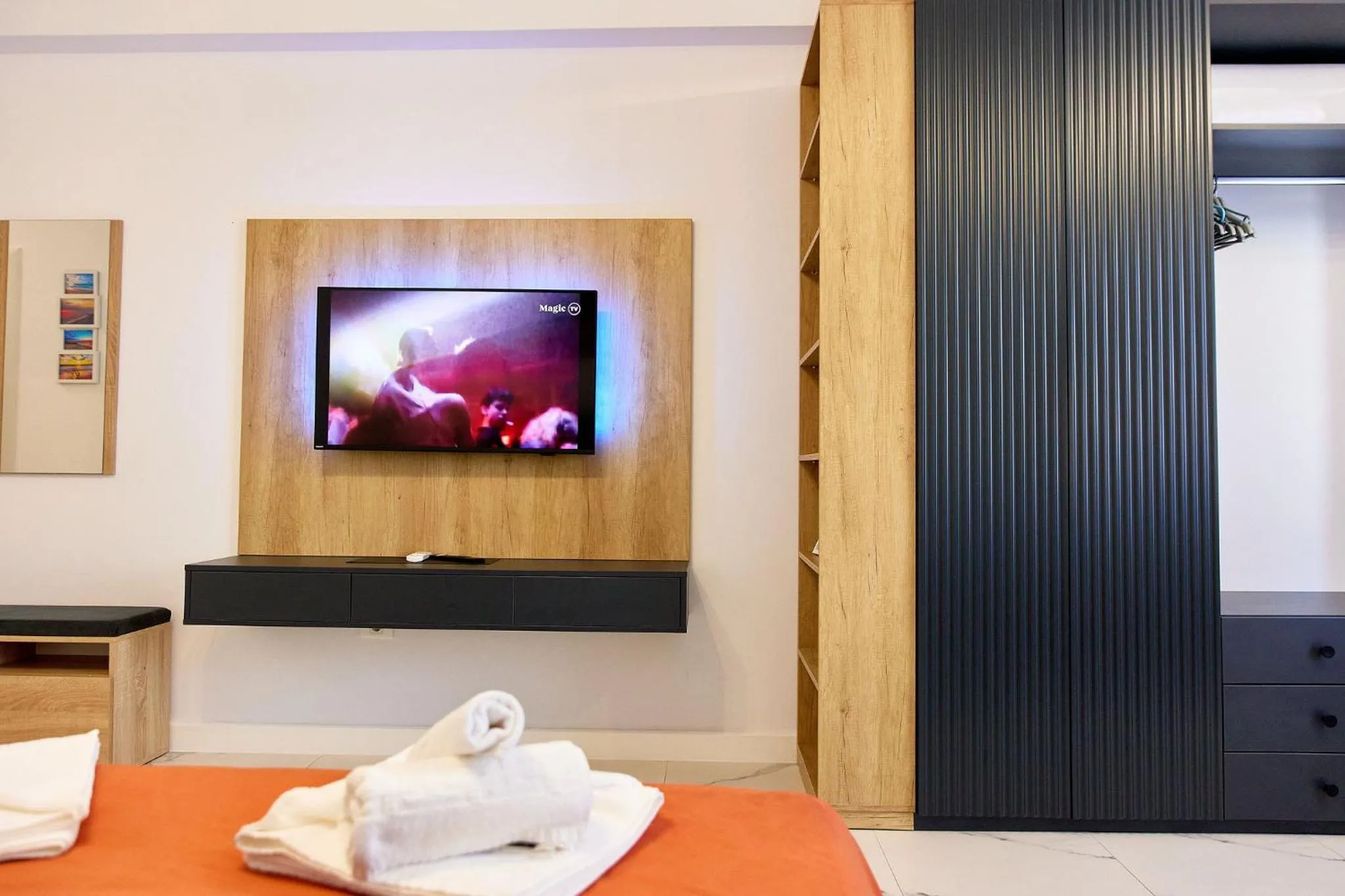 Bed in Apartamente by R S