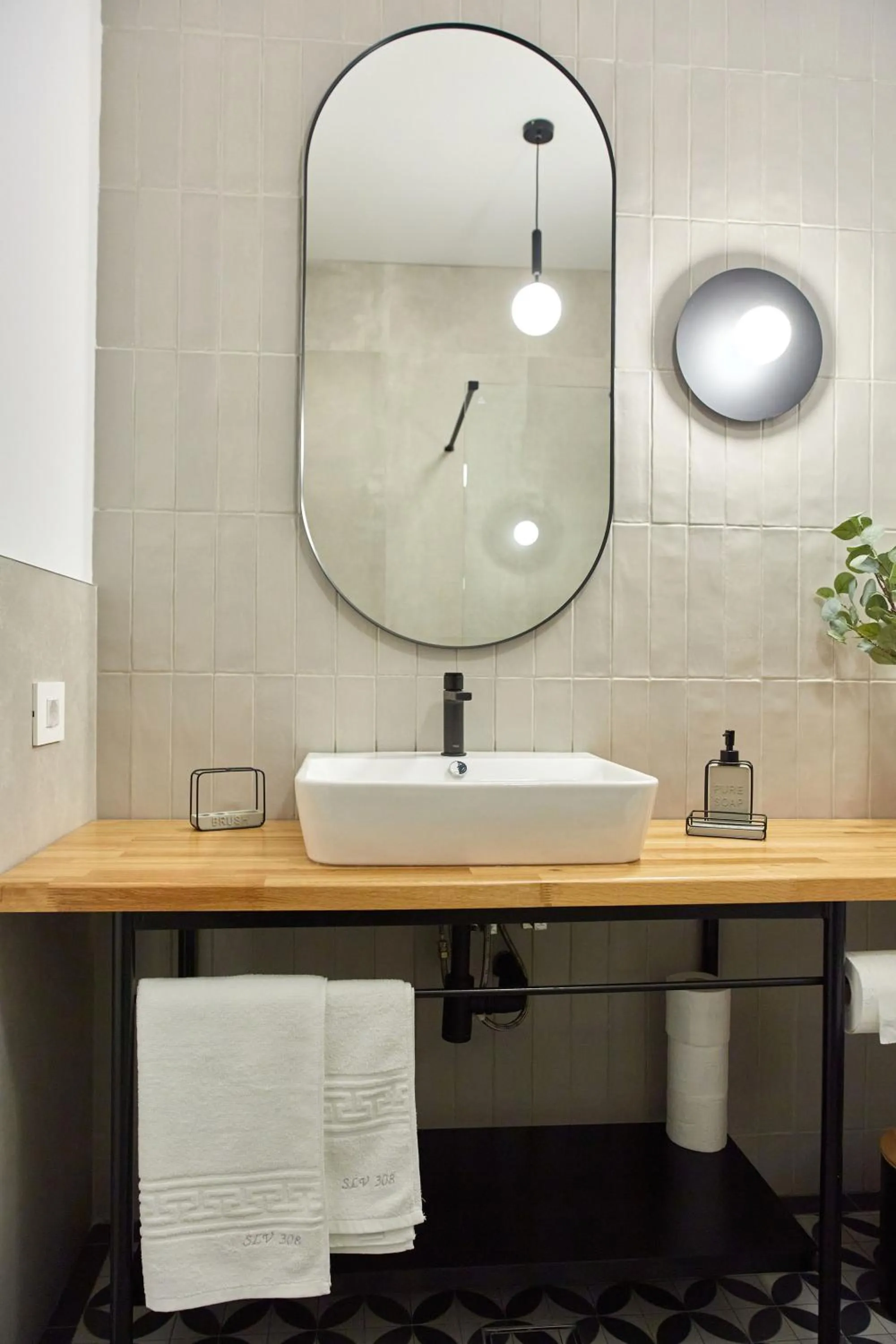 Bathroom in Apartamente by R S
