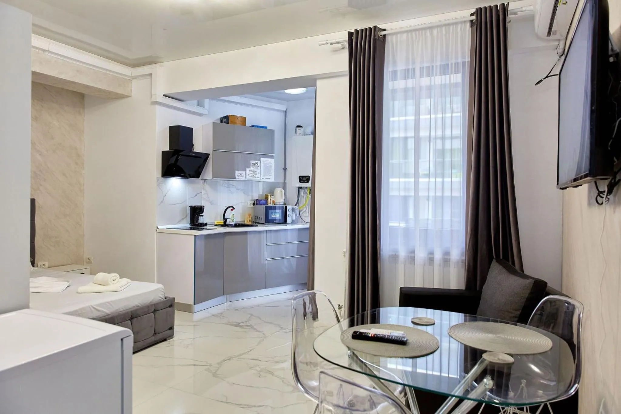 Bed in Apartamente by R S