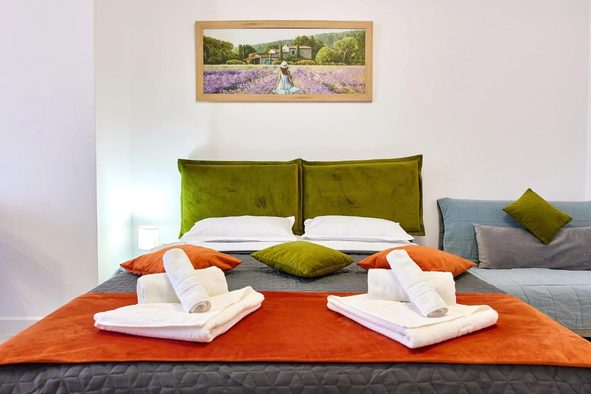 Bed in Apartamente by R S