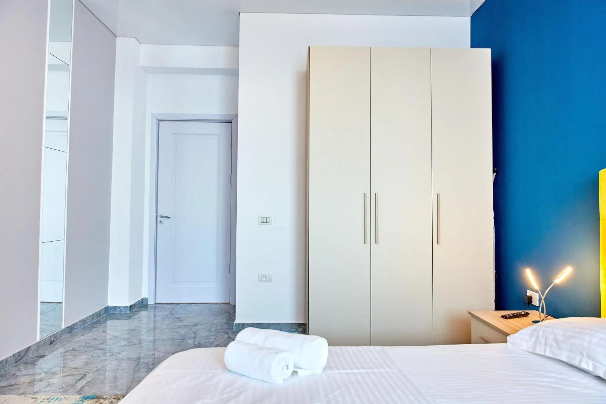 Bed in Apartamente by R S