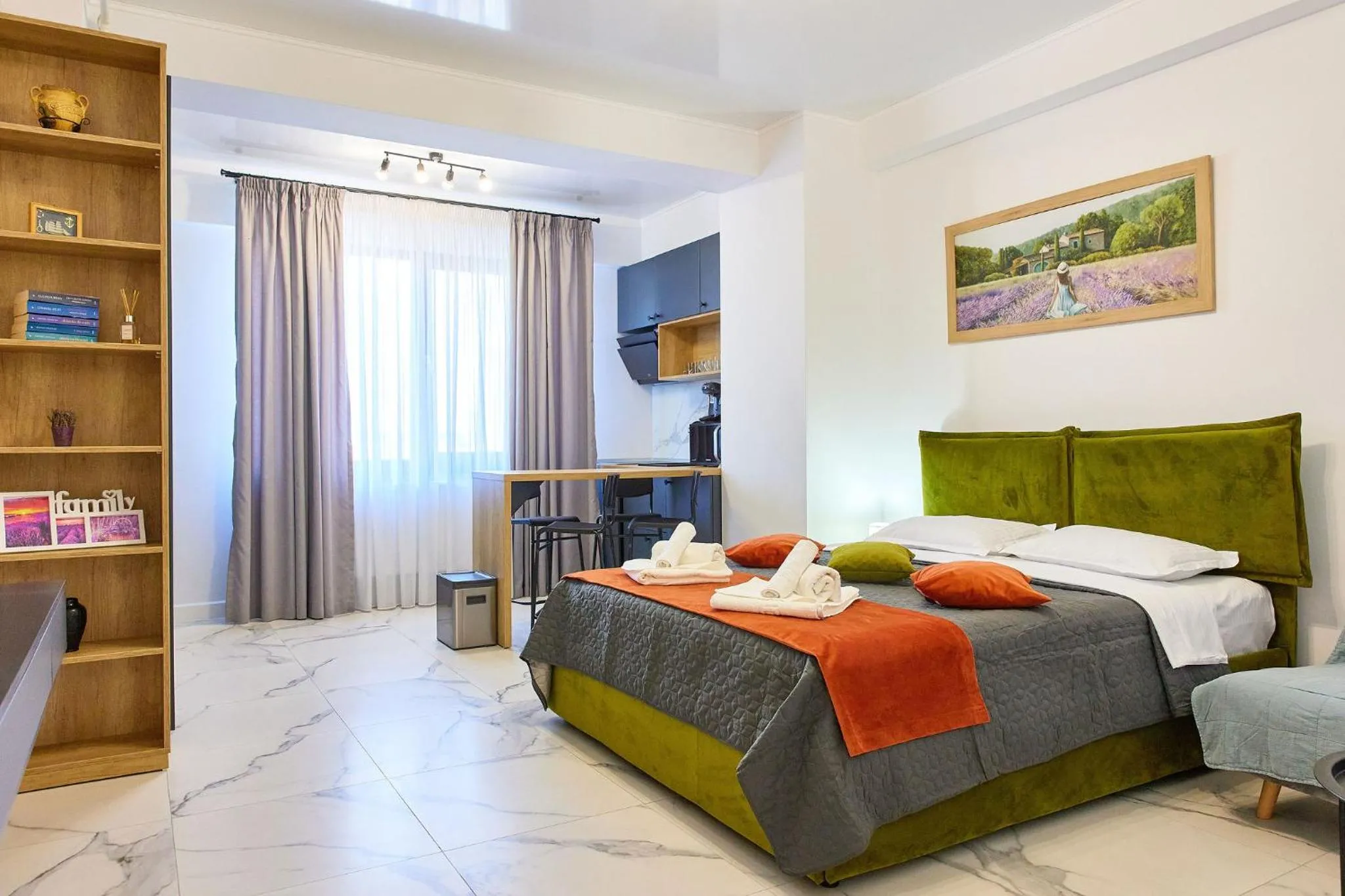 Bed in Apartamente by R S