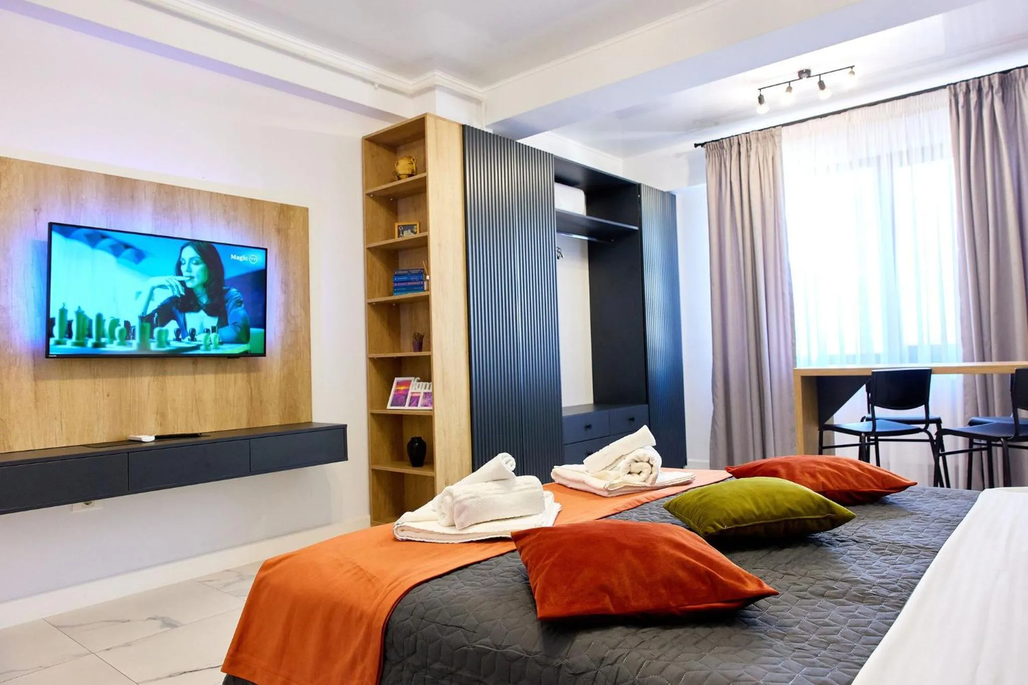 Bed in Apartamente by R S