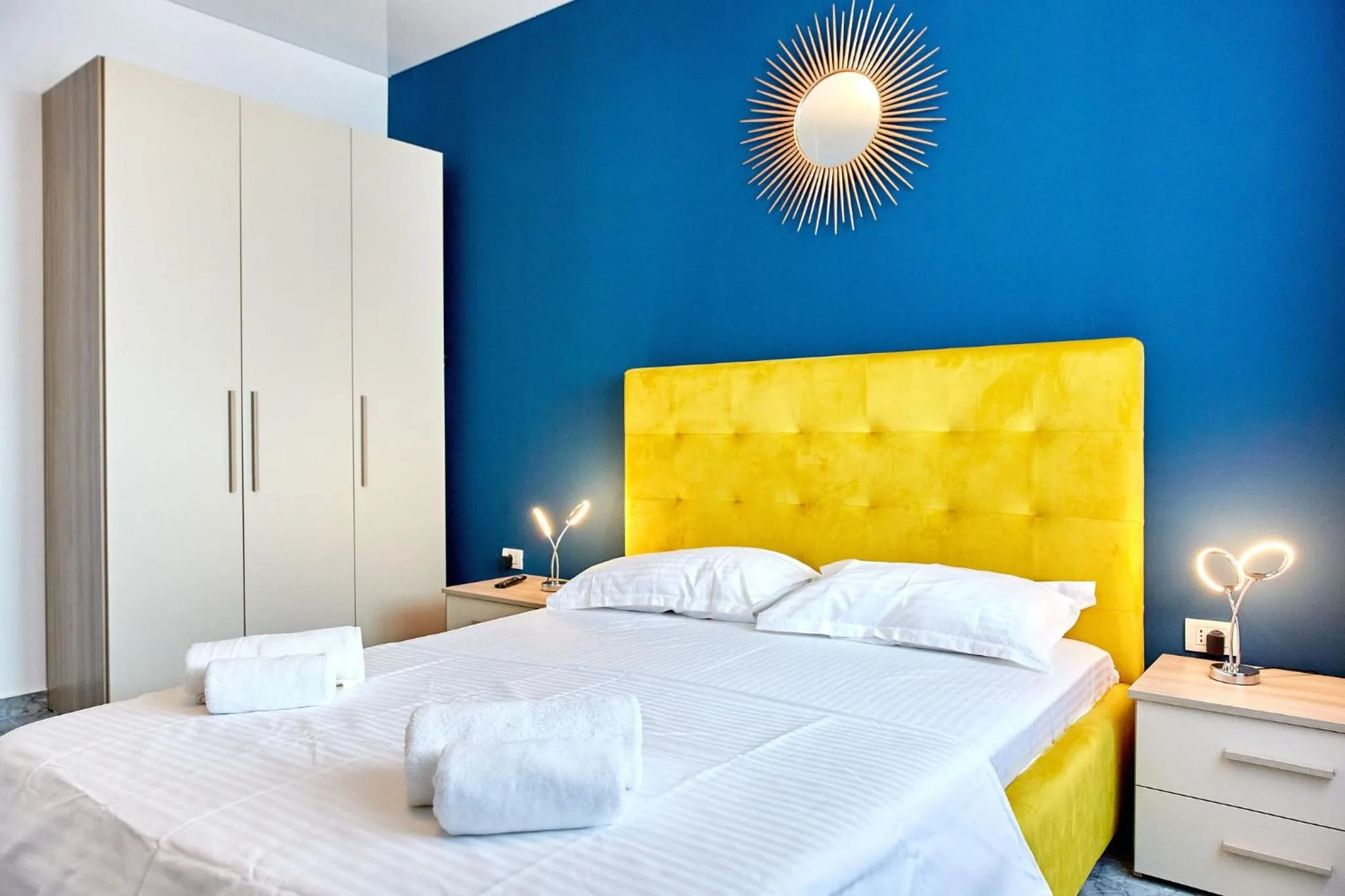 Bed in Apartamente by R S