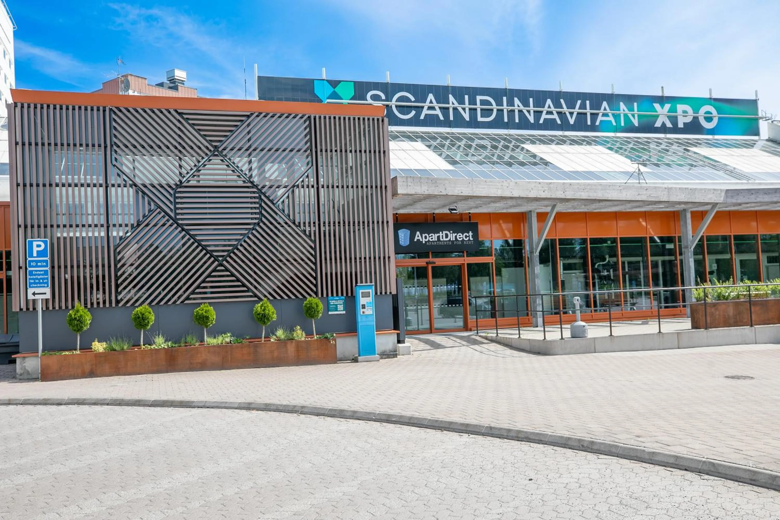 Property building in ApartDirect Arlandastad