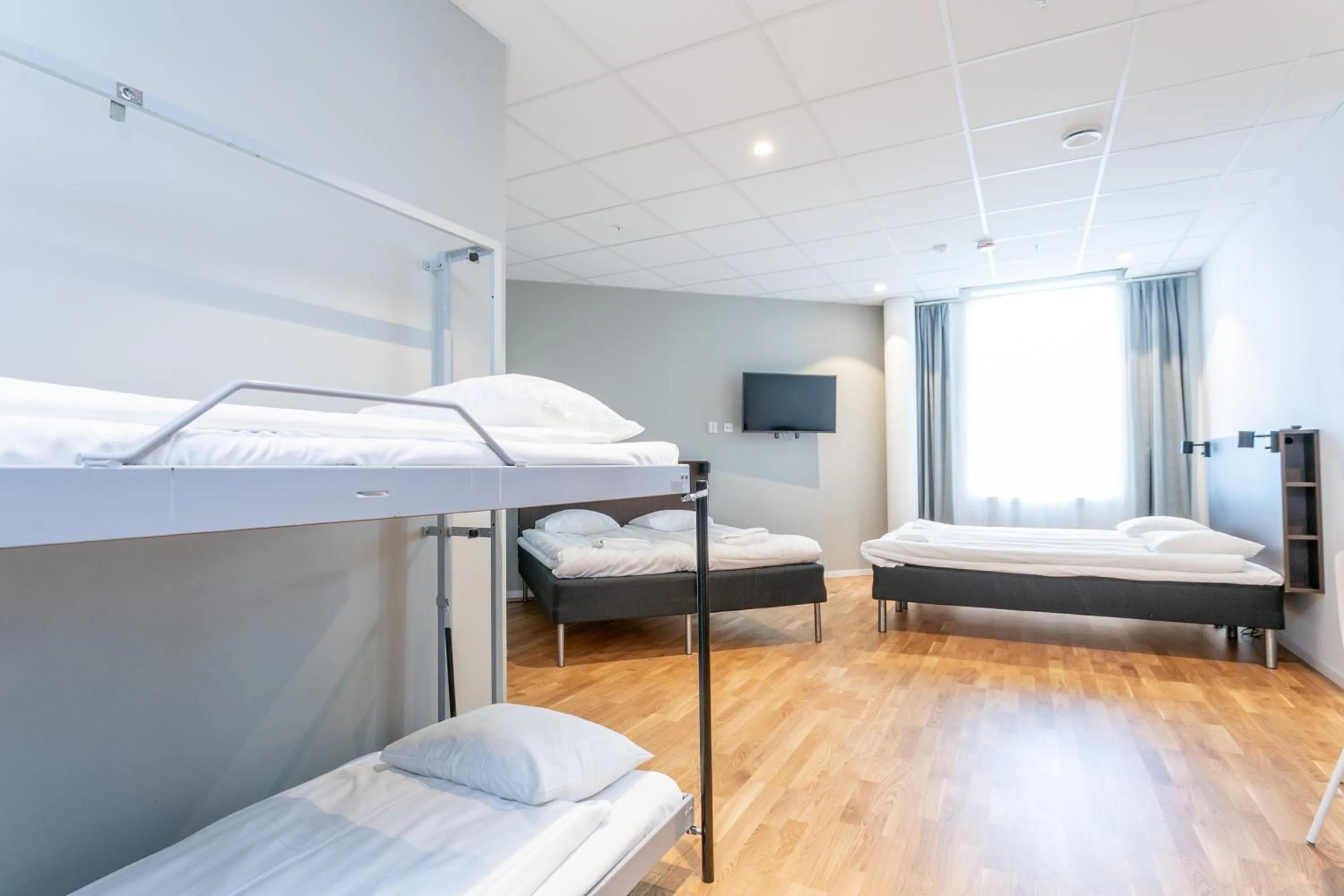 Bedroom, Bed in ApartDirect Arlandastad