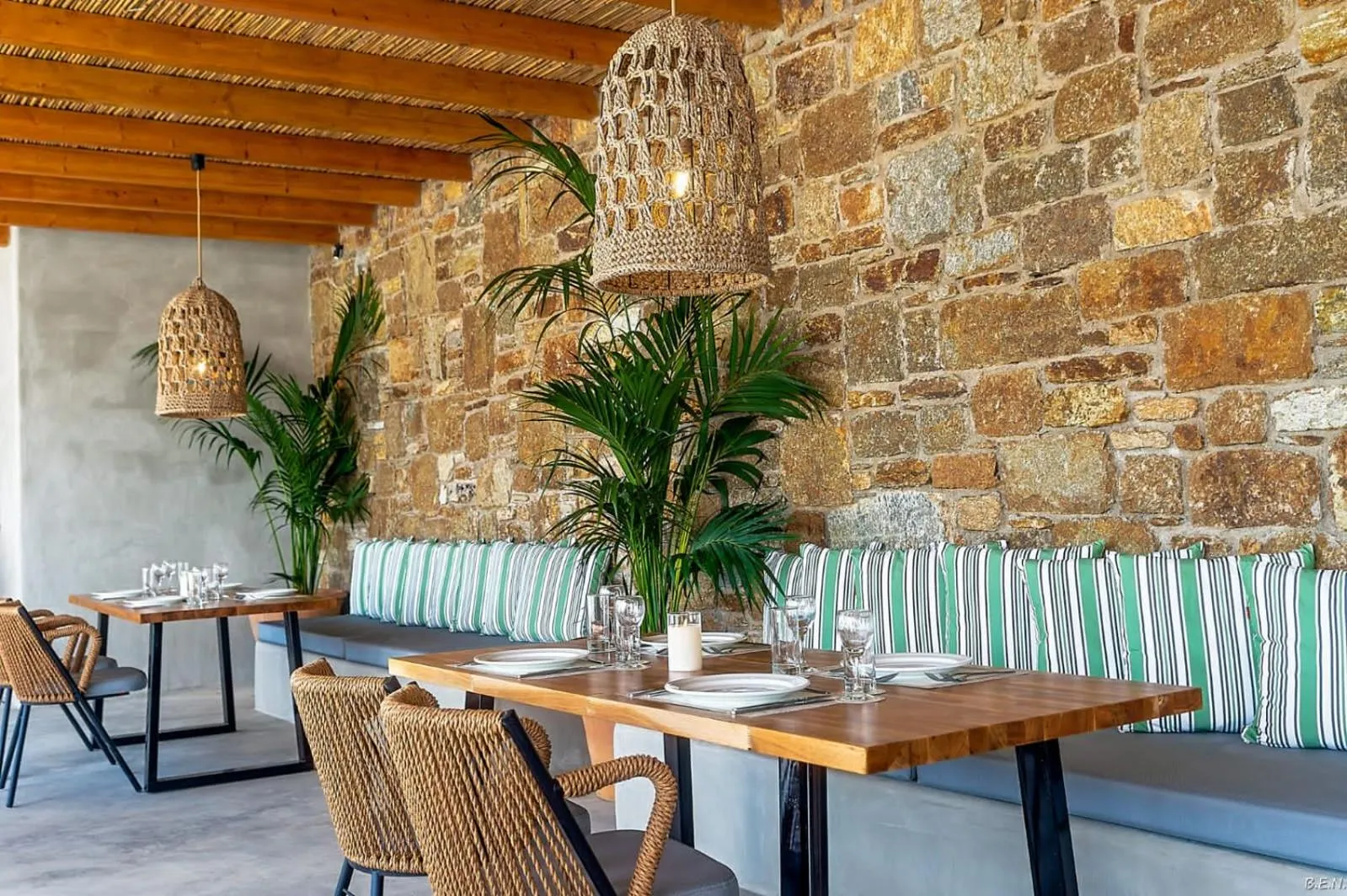 Breakfast in Le Palme Mykonos