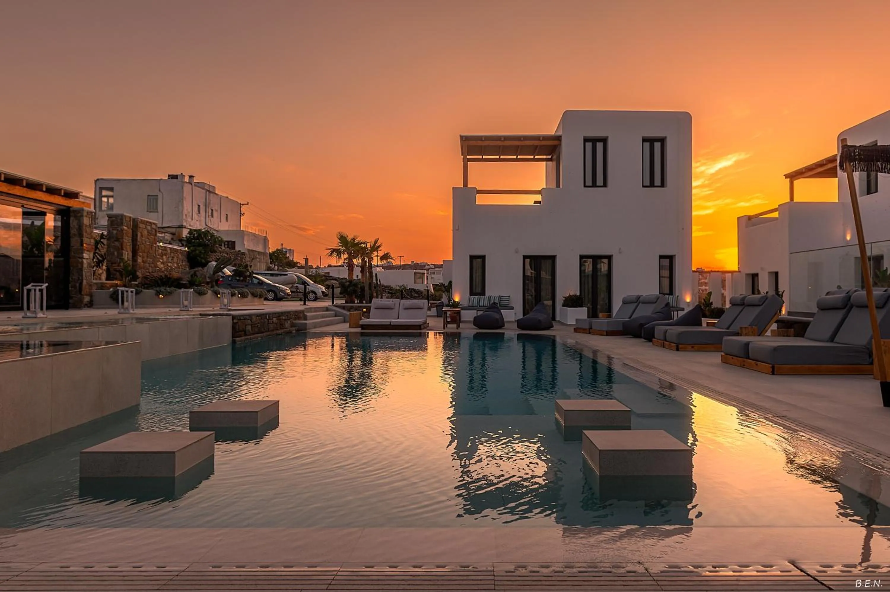 Property building in Le Palme Mykonos