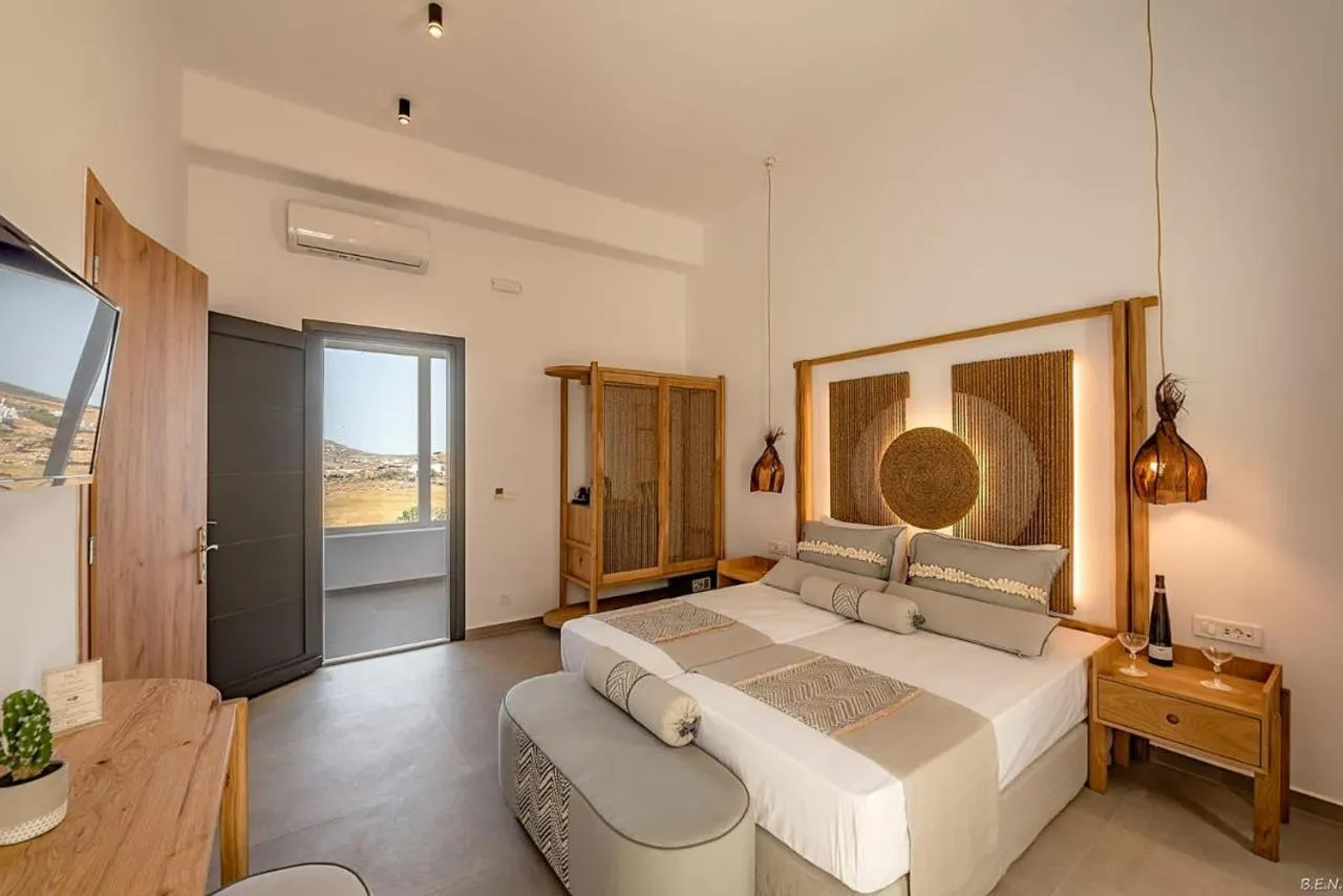 Bed in Le Palme Mykonos