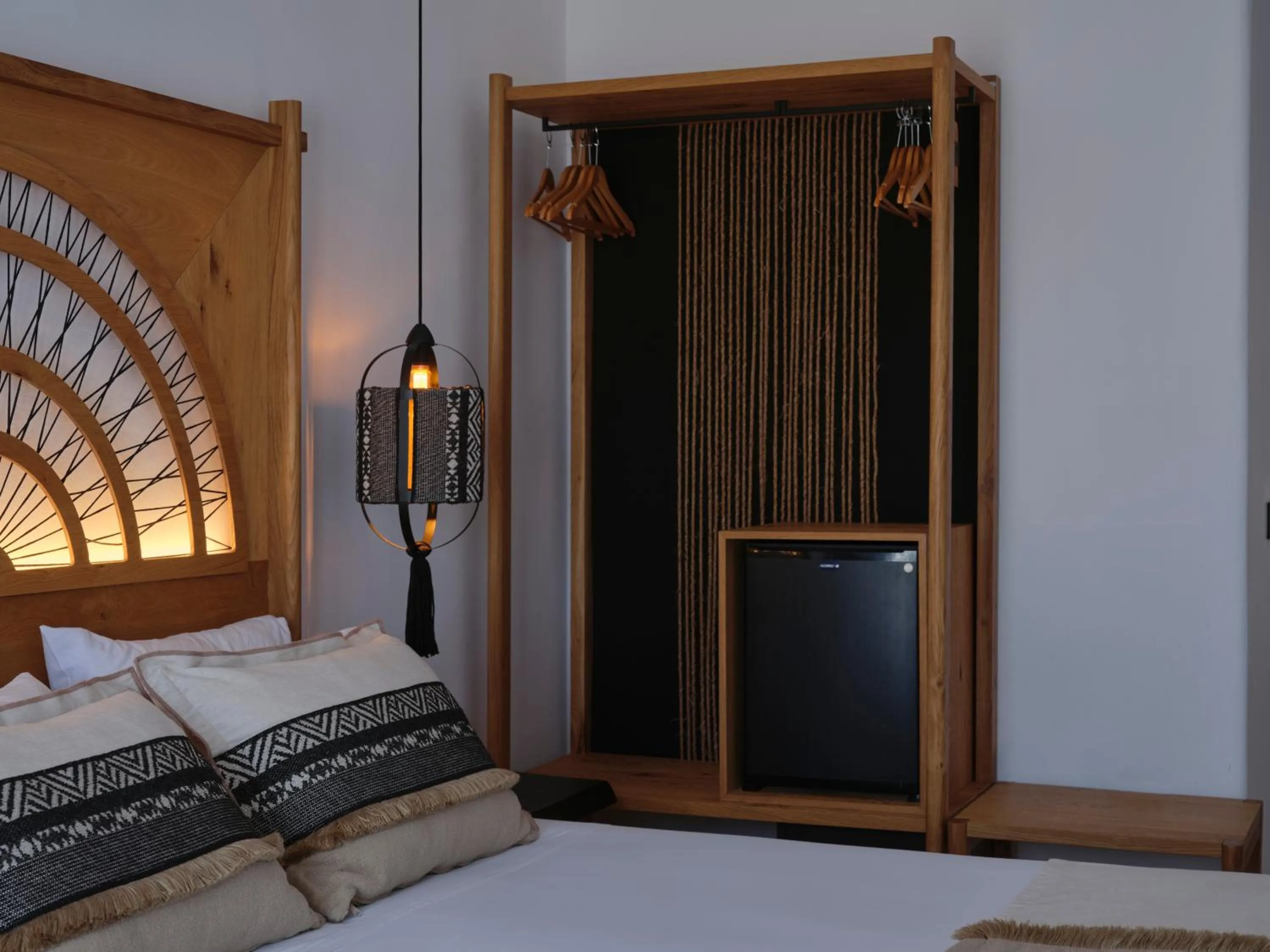 Bed in Le Palme Mykonos