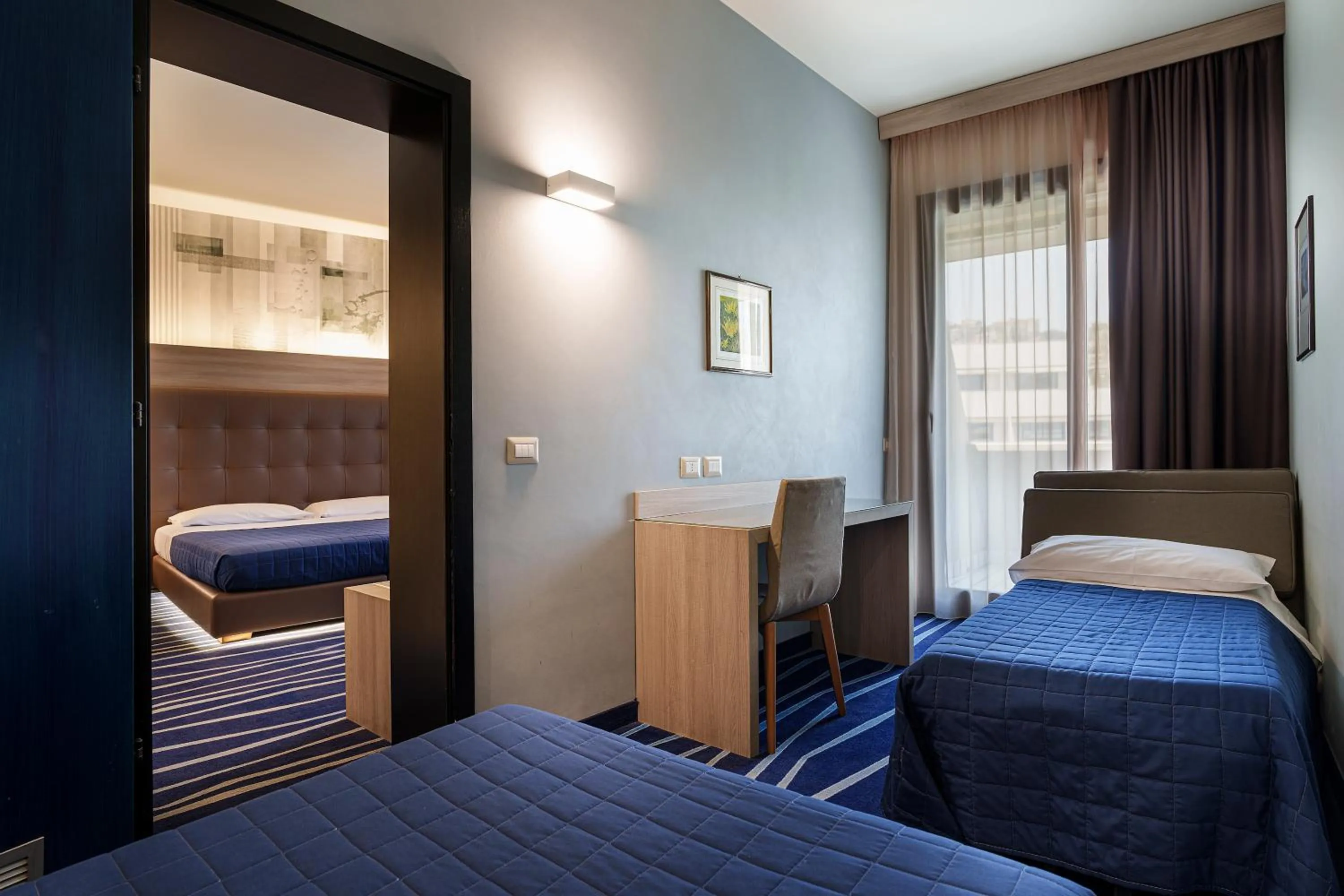 Bed in President Park Hotel