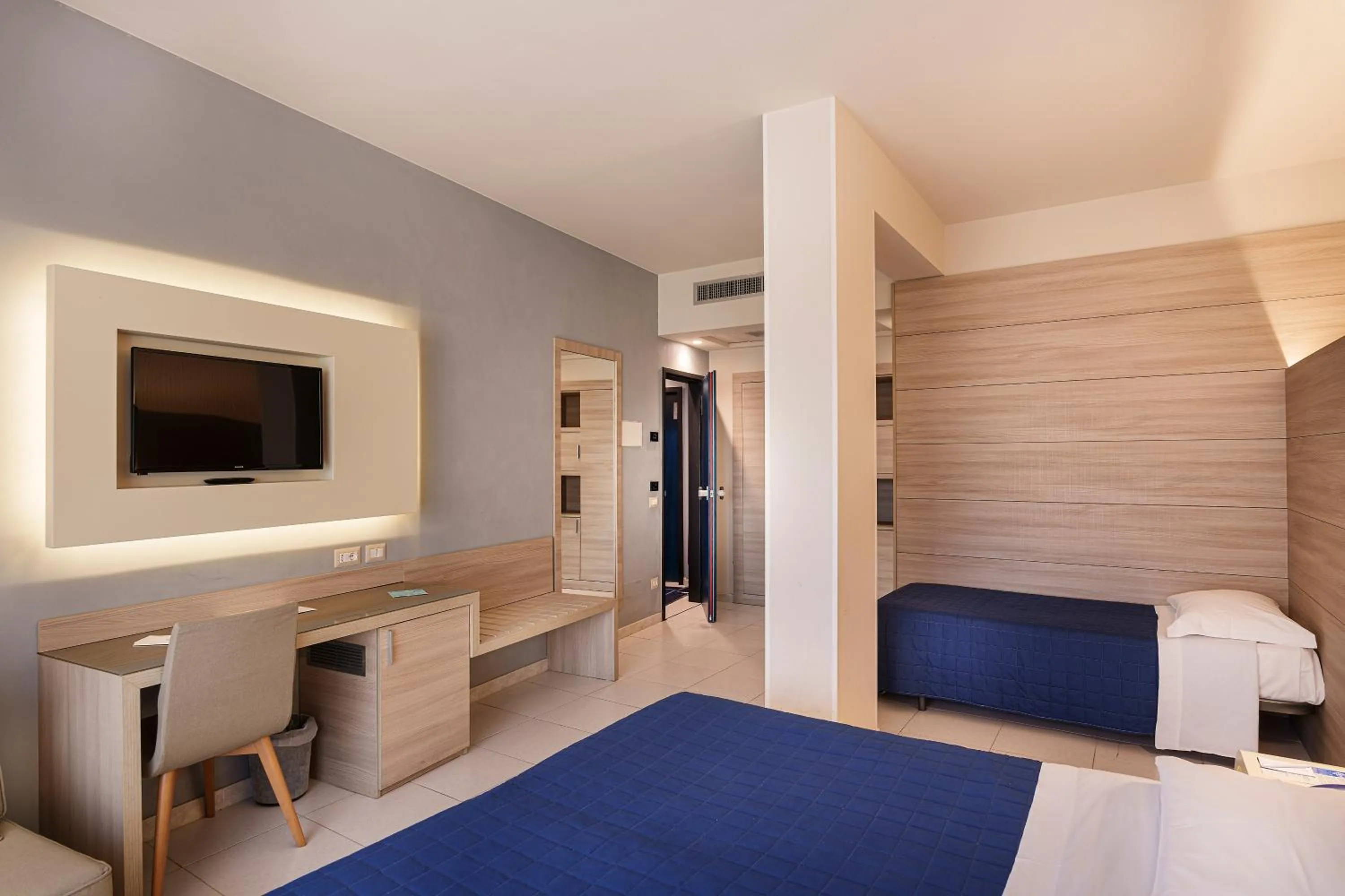 Bed in President Park Hotel