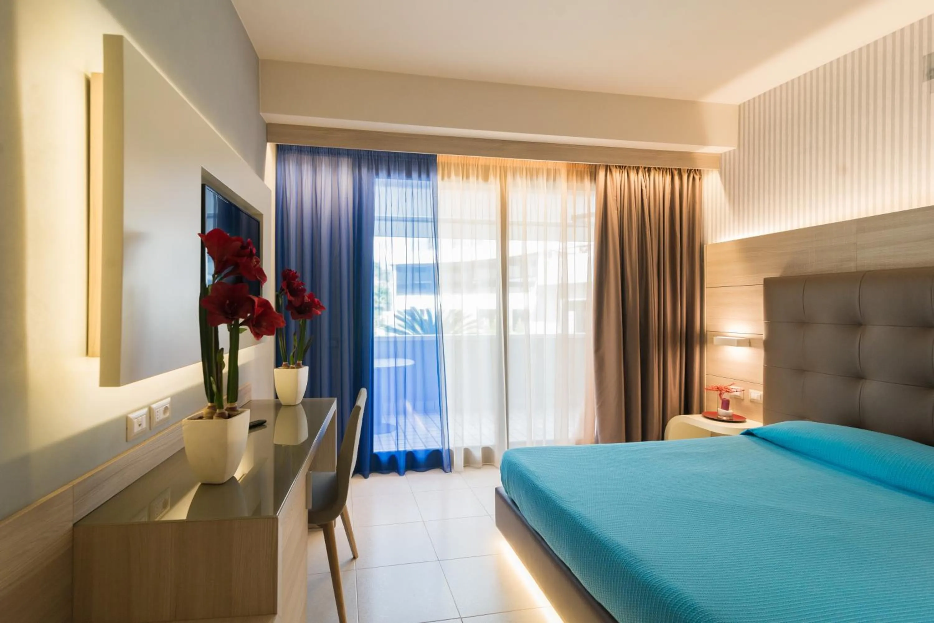 Bed in President Park Hotel