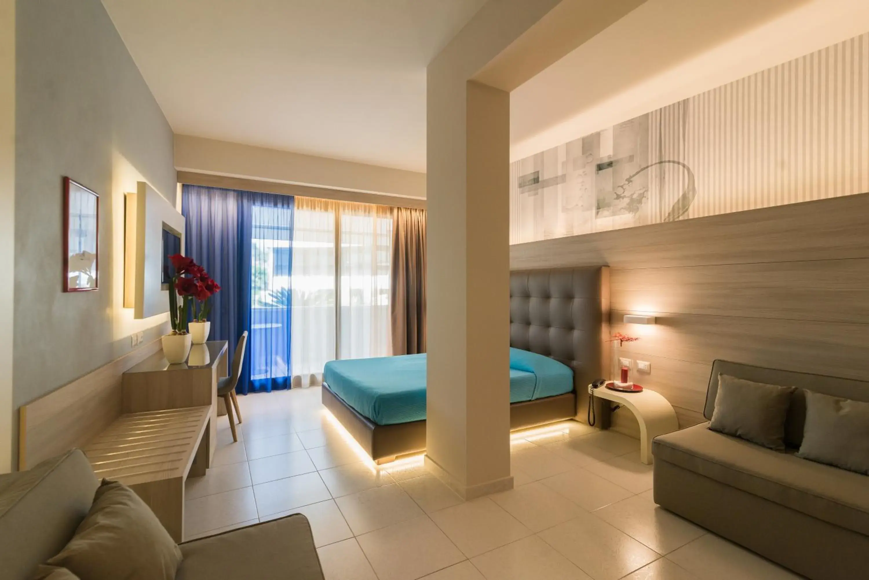 Bed in President Park Hotel Bed in President Park Hotel