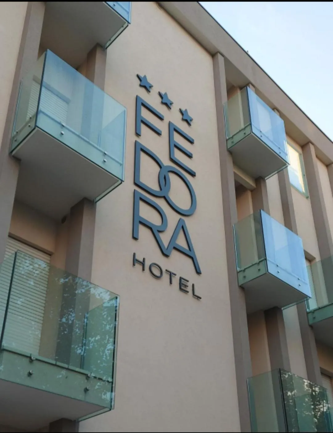 Property building in Hotel Fedora Rimini
