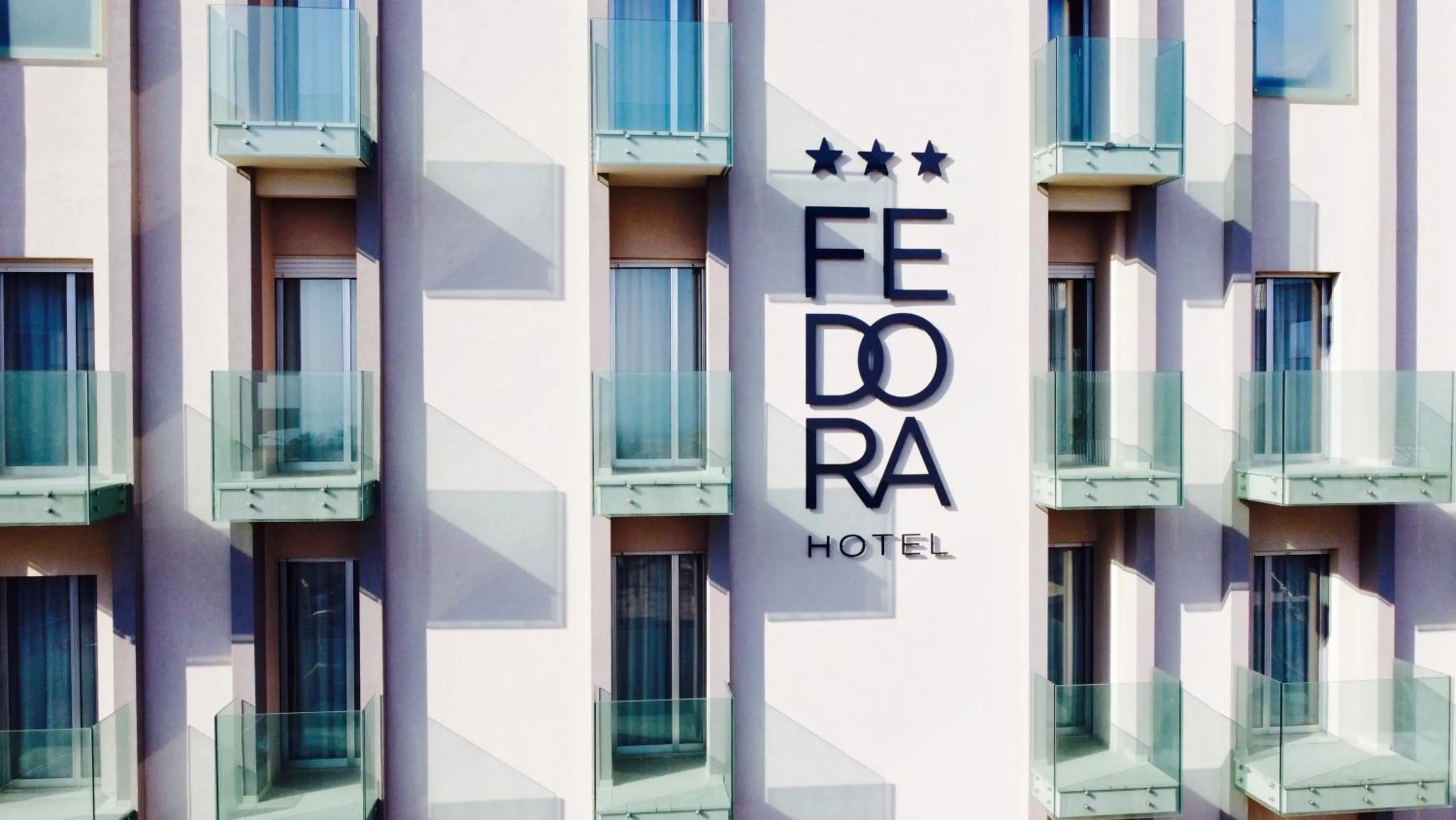 Property building in Hotel Fedora Rimini