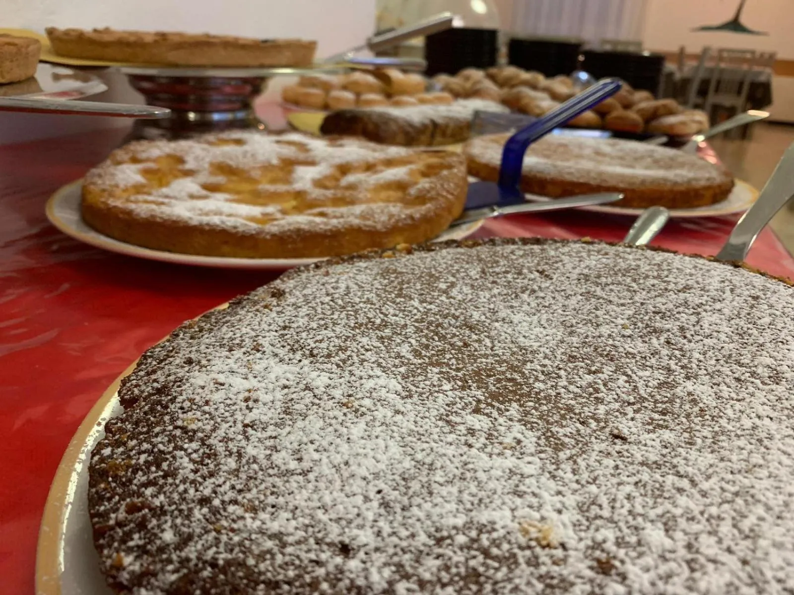 Continental breakfast in Hotel Fedora Rimini