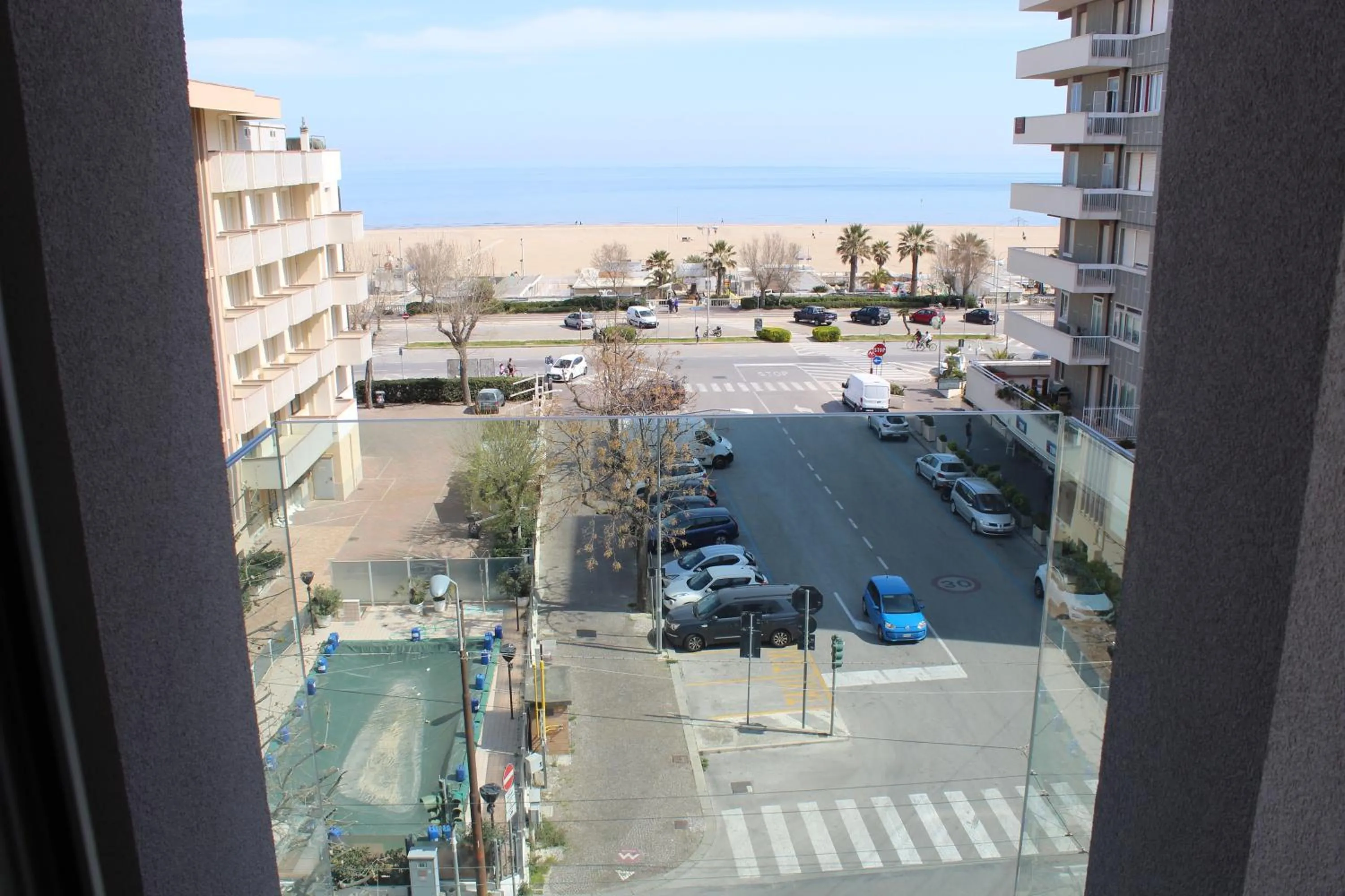 Balcony/Terrace in Hotel Fedora Rimini