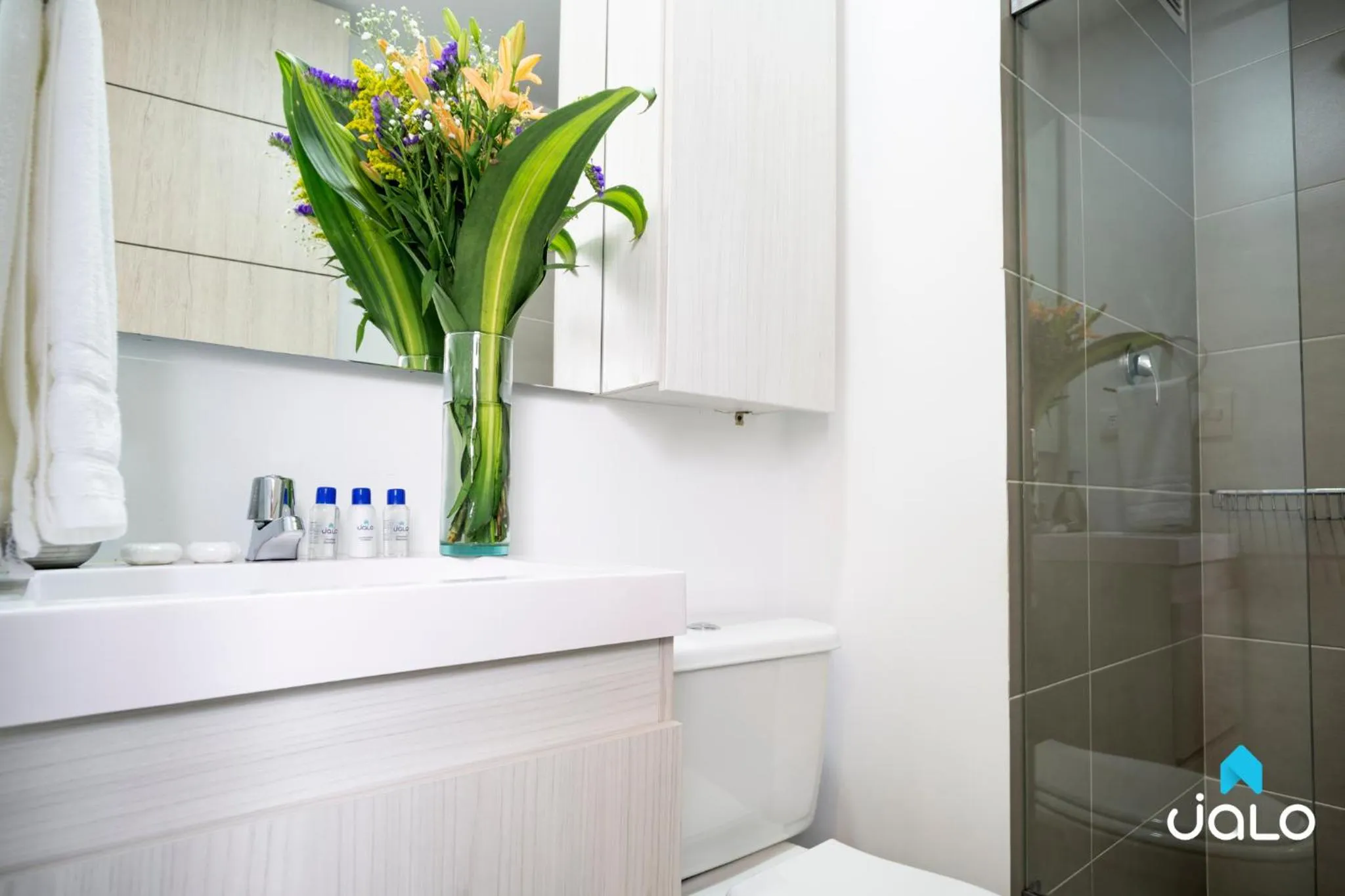 Shower in Torre Ventto Lofts By Jalo